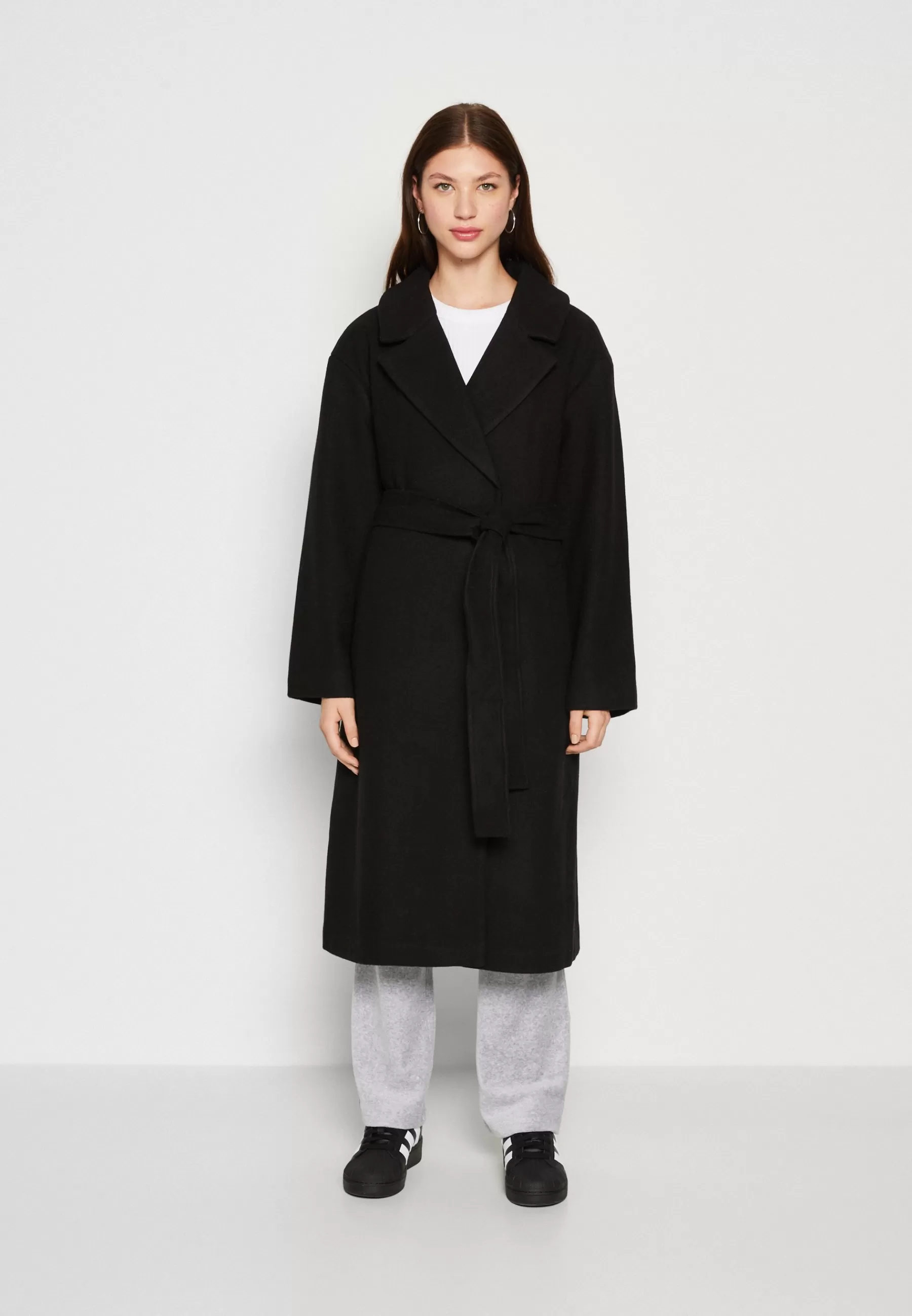 New Belted Long Coat - Cappotto Classico Donna Classici