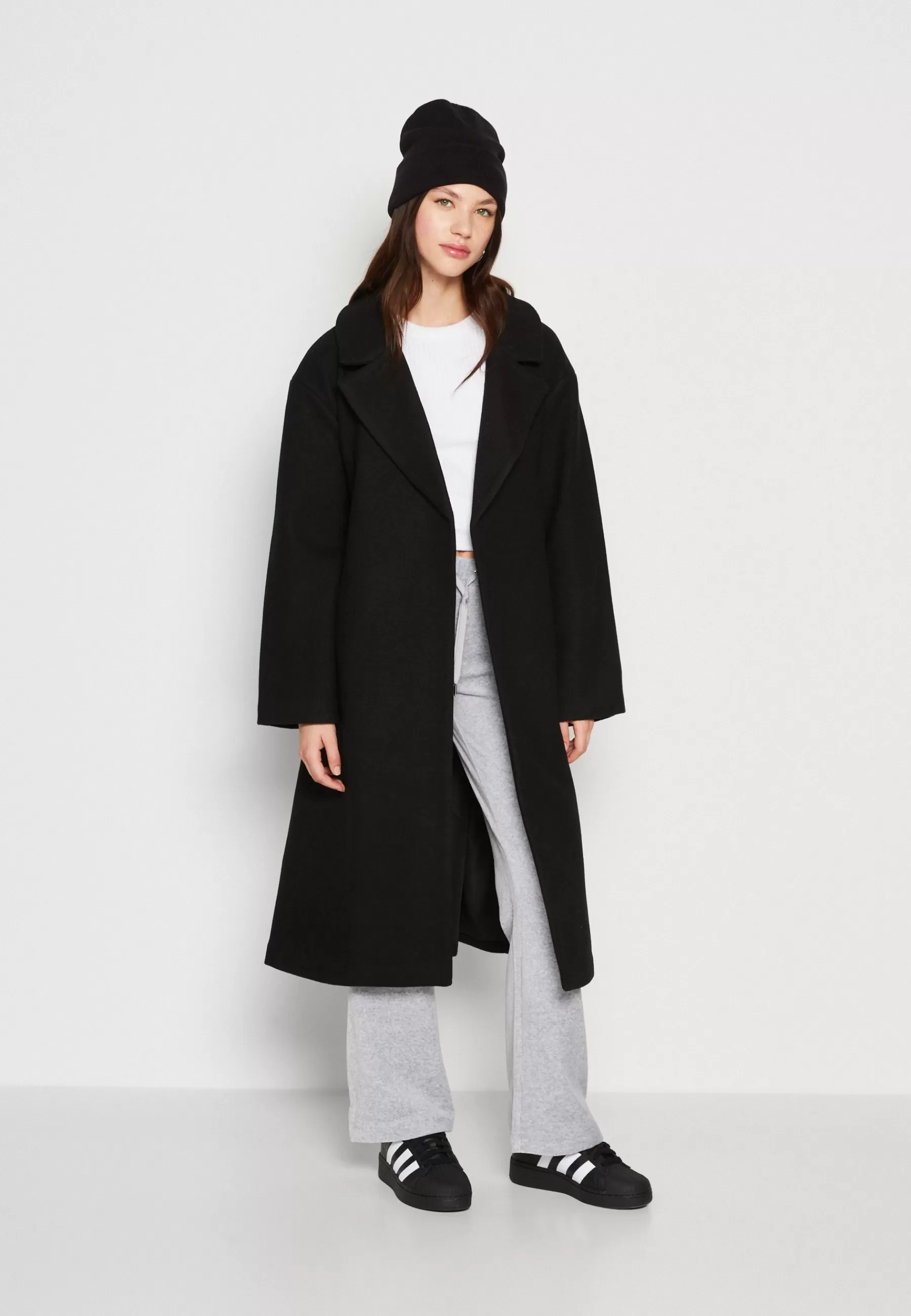 New Belted Long Coat - Cappotto Classico Donna Classici