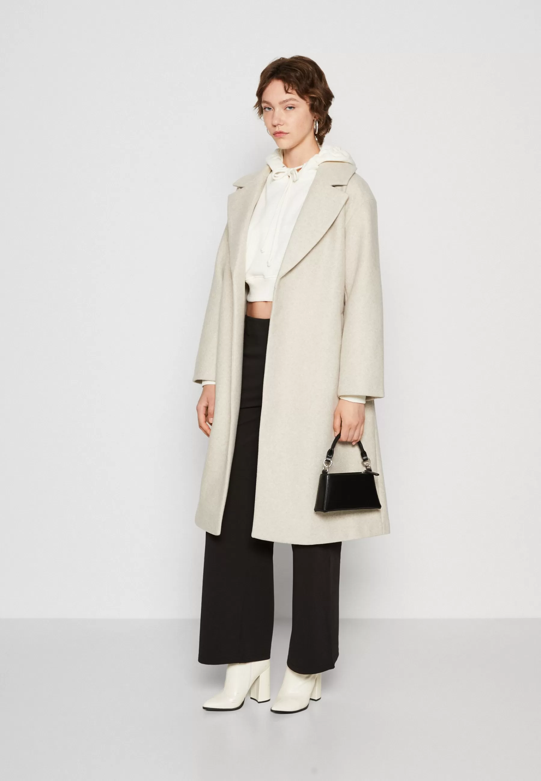 Sale Belted Long Coat - Cappotto Classico Donna Classici