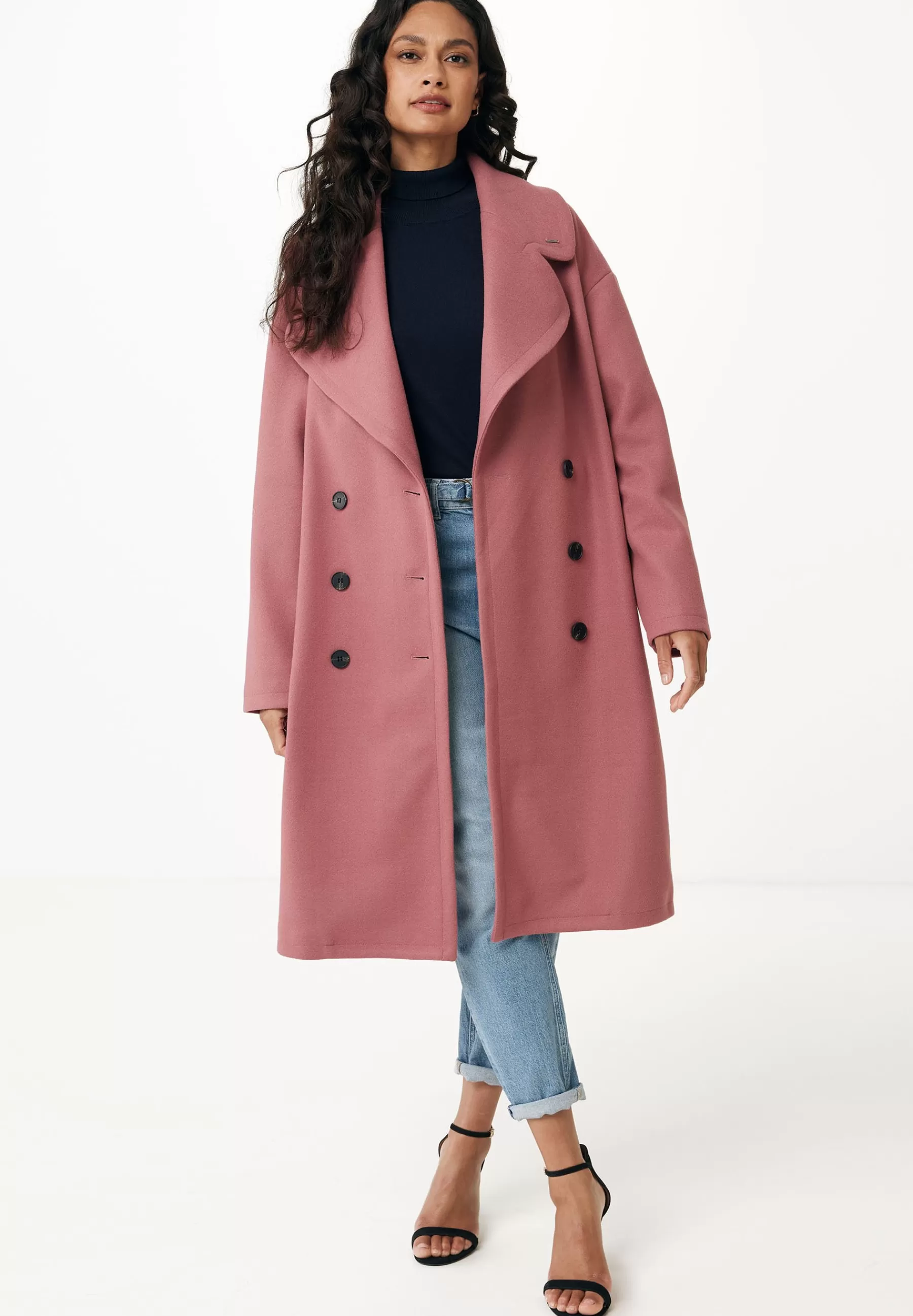 Cheap Big Lapel Collar - Cappotto Classico Donna Classici