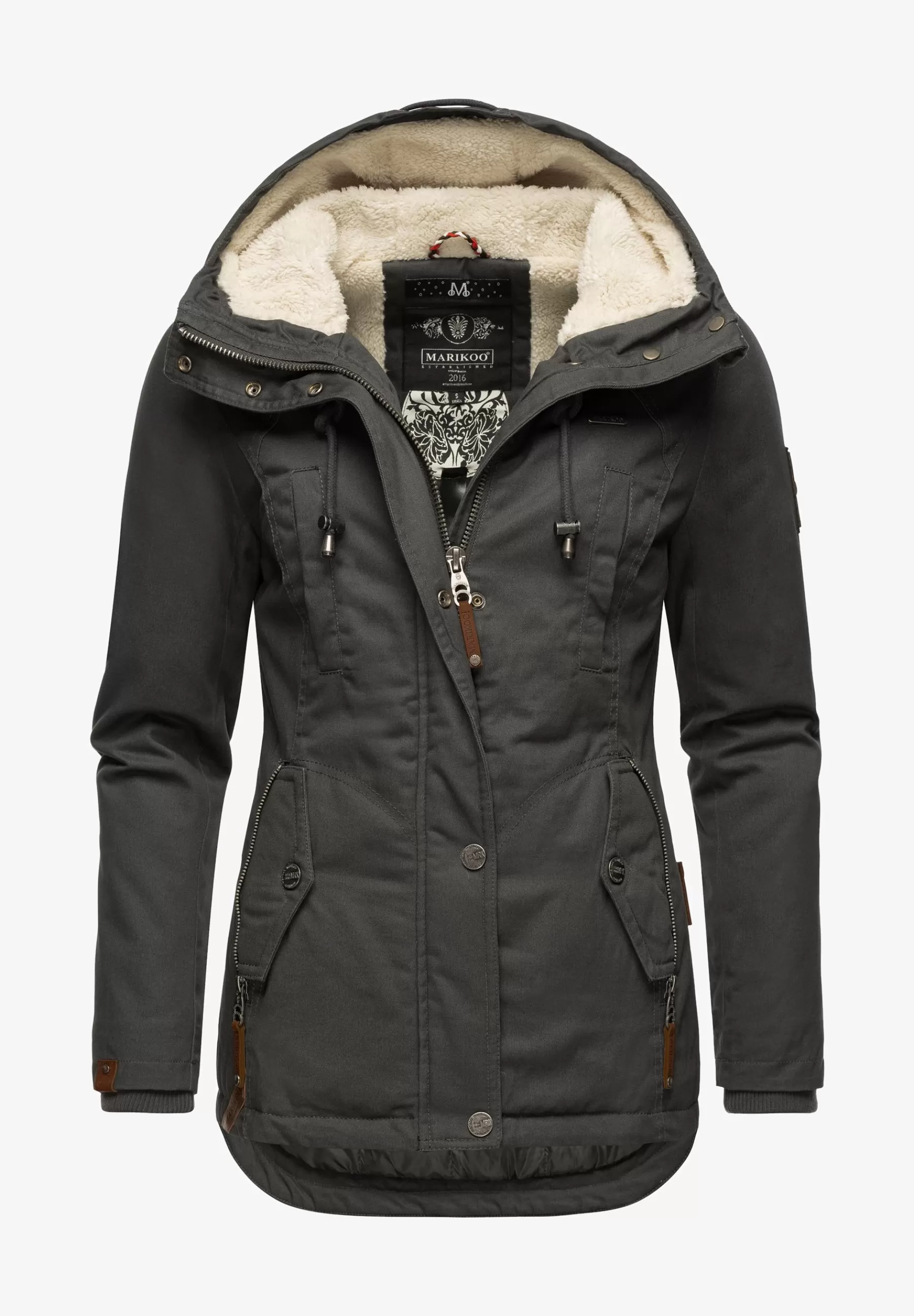 Shop Bikoo - Cappotto Invernale Donna Parka