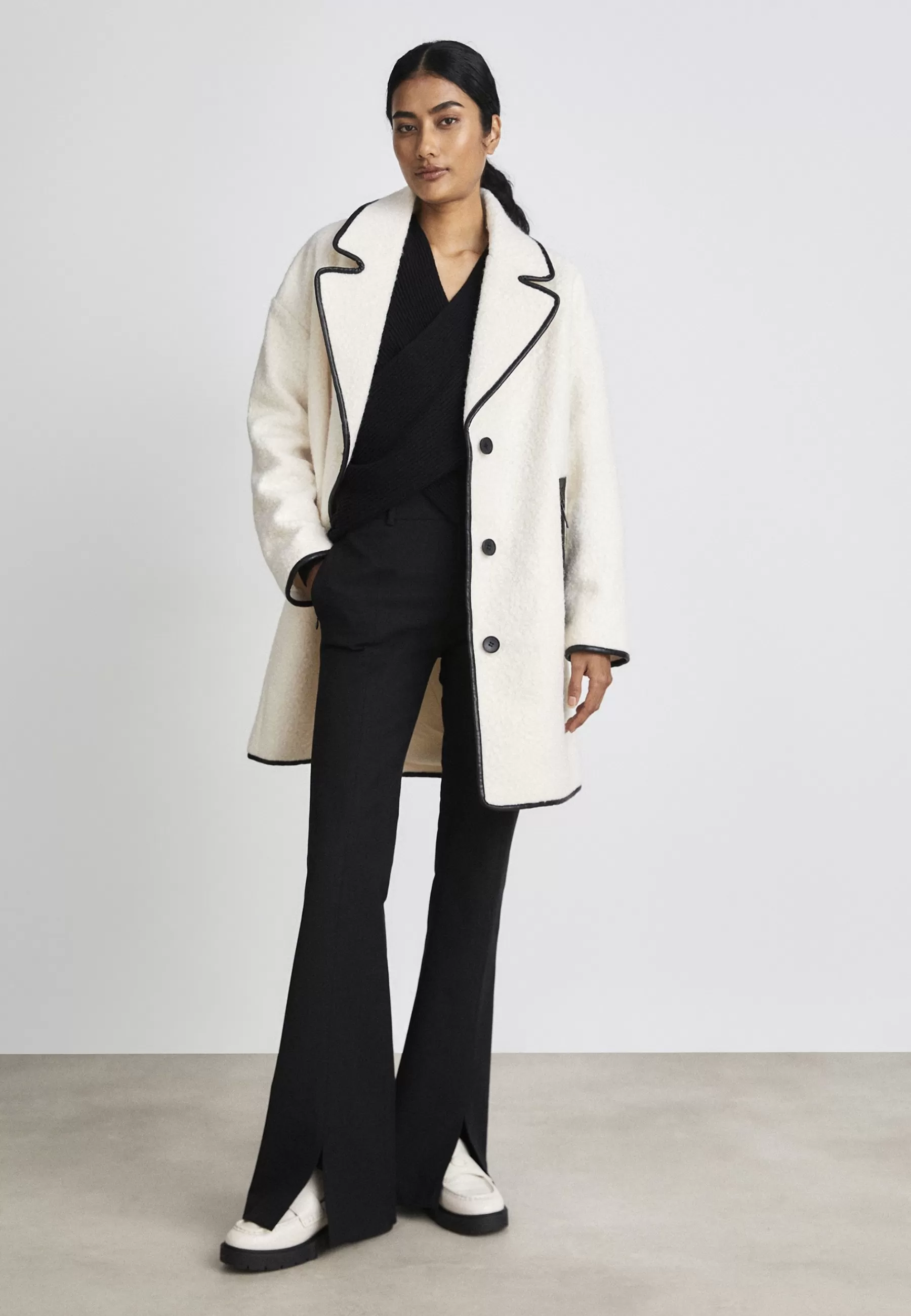 Best Sale Button Coat - Cappotto Classico Donna Classici