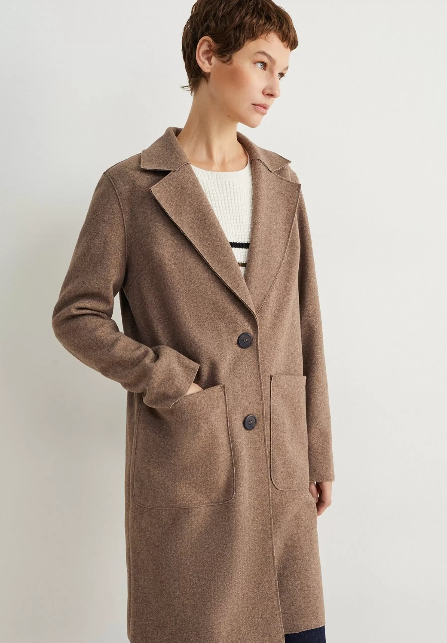 New Cappotto Corto Donna Classici