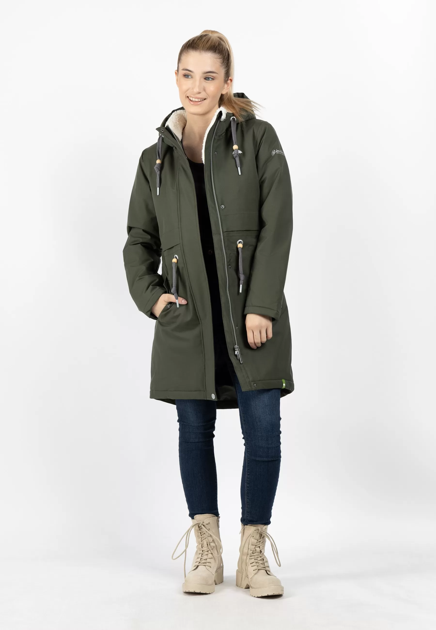 New Cappotto Invernale Donna Parka