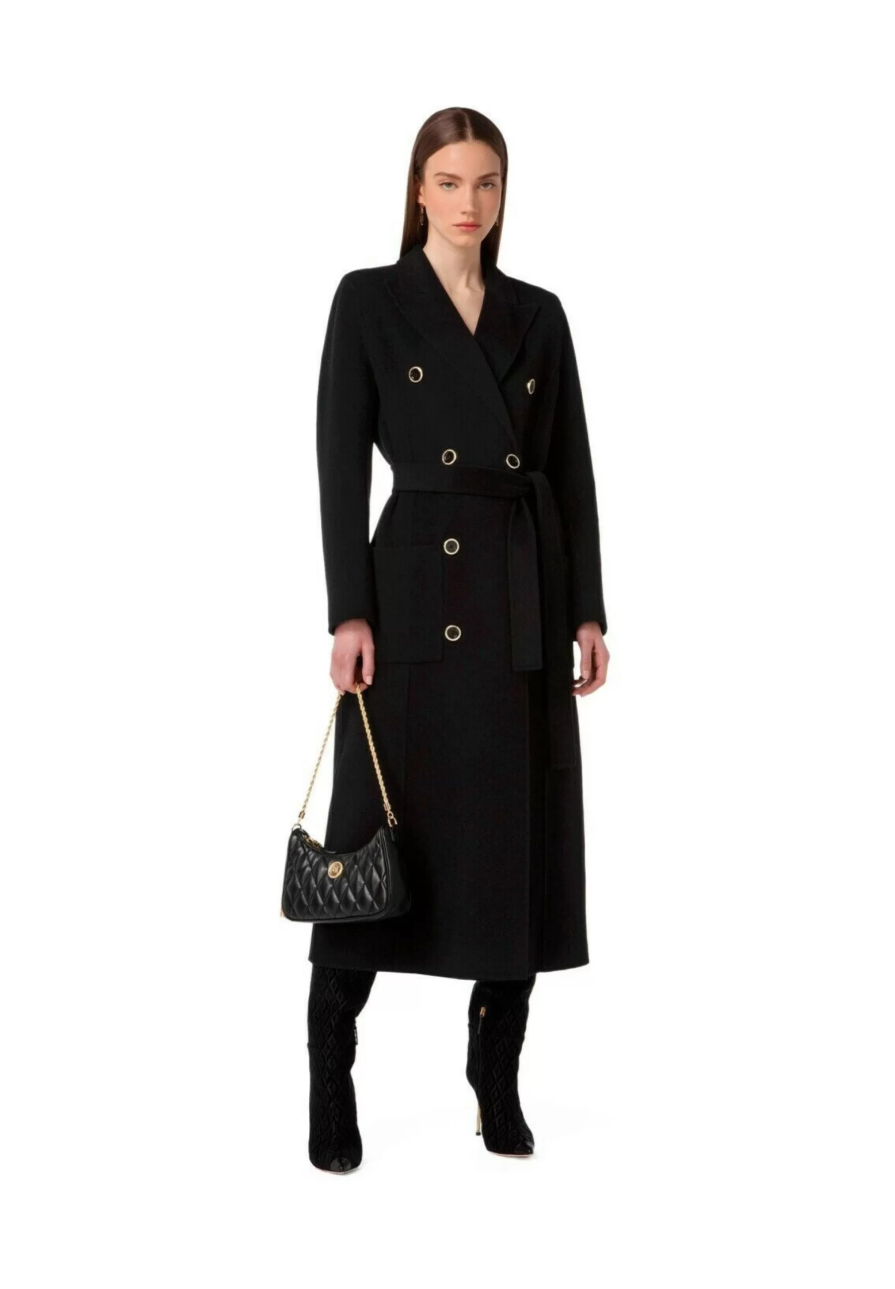 Discount Con Cintura Elisabetta - Cappotto Classico Donna Classici