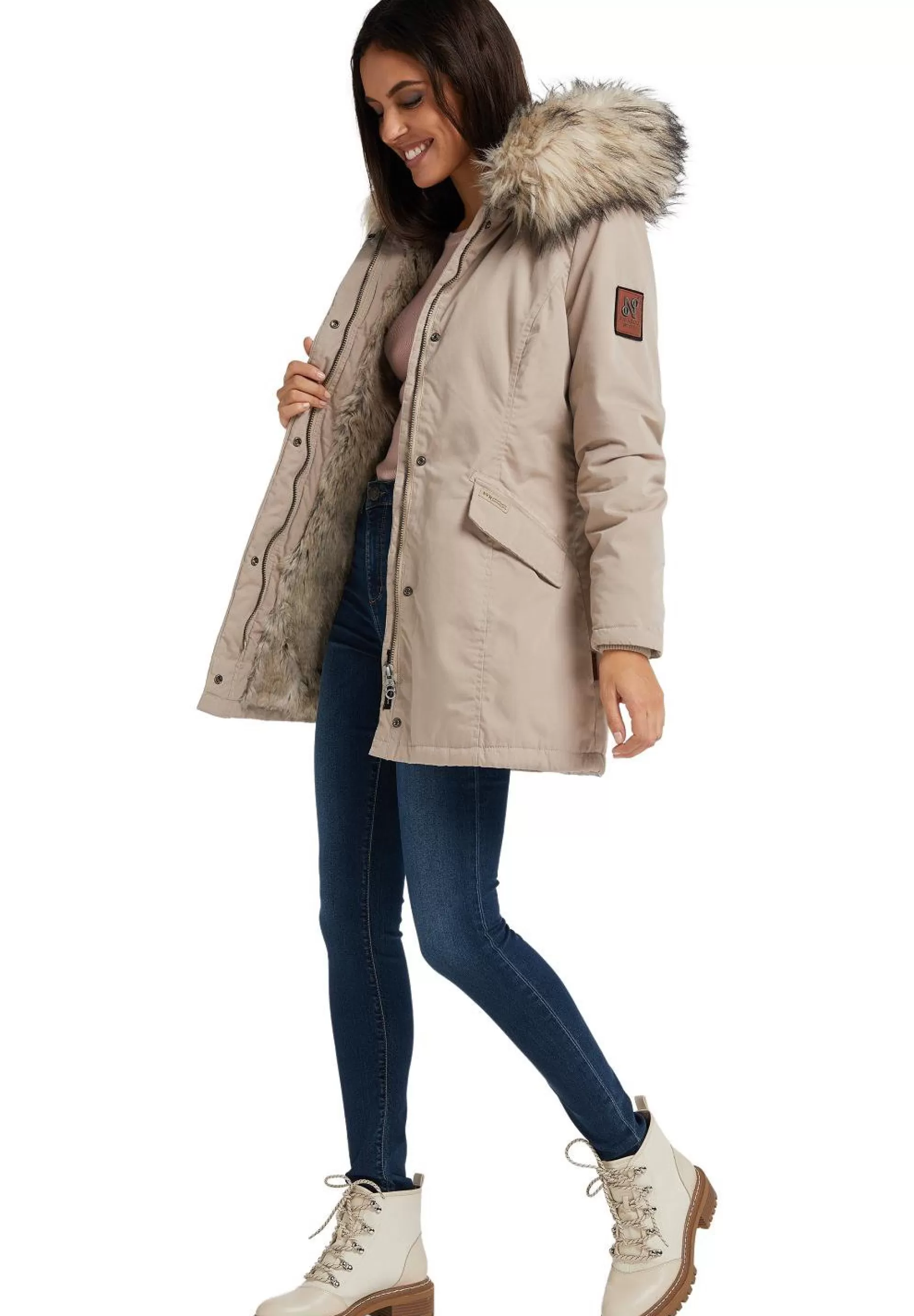 Clearance Cristal - Cappotto Invernale Donna Parka