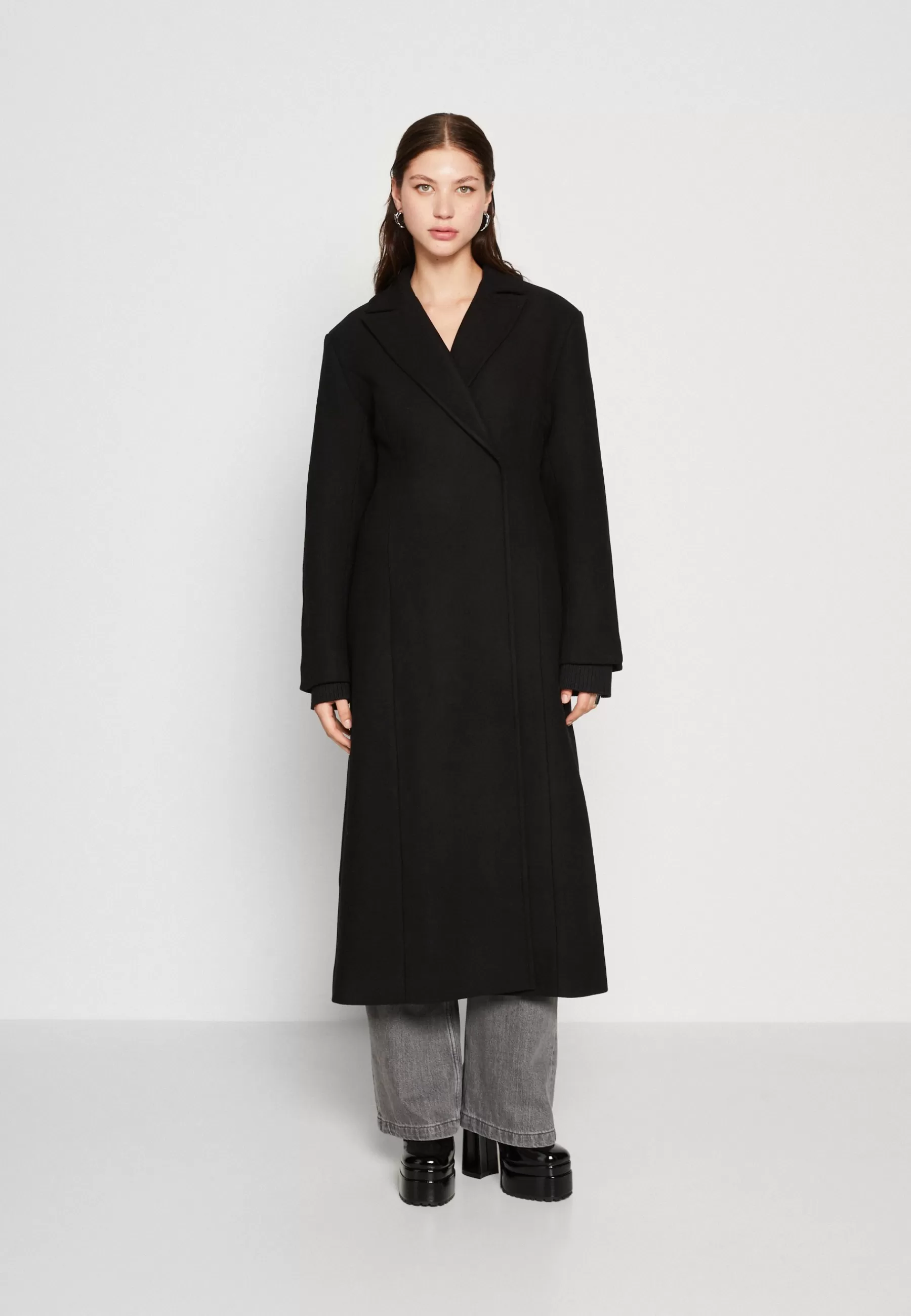 Discount Delia Waisted Coat - Cappotto Classico Donna Classici