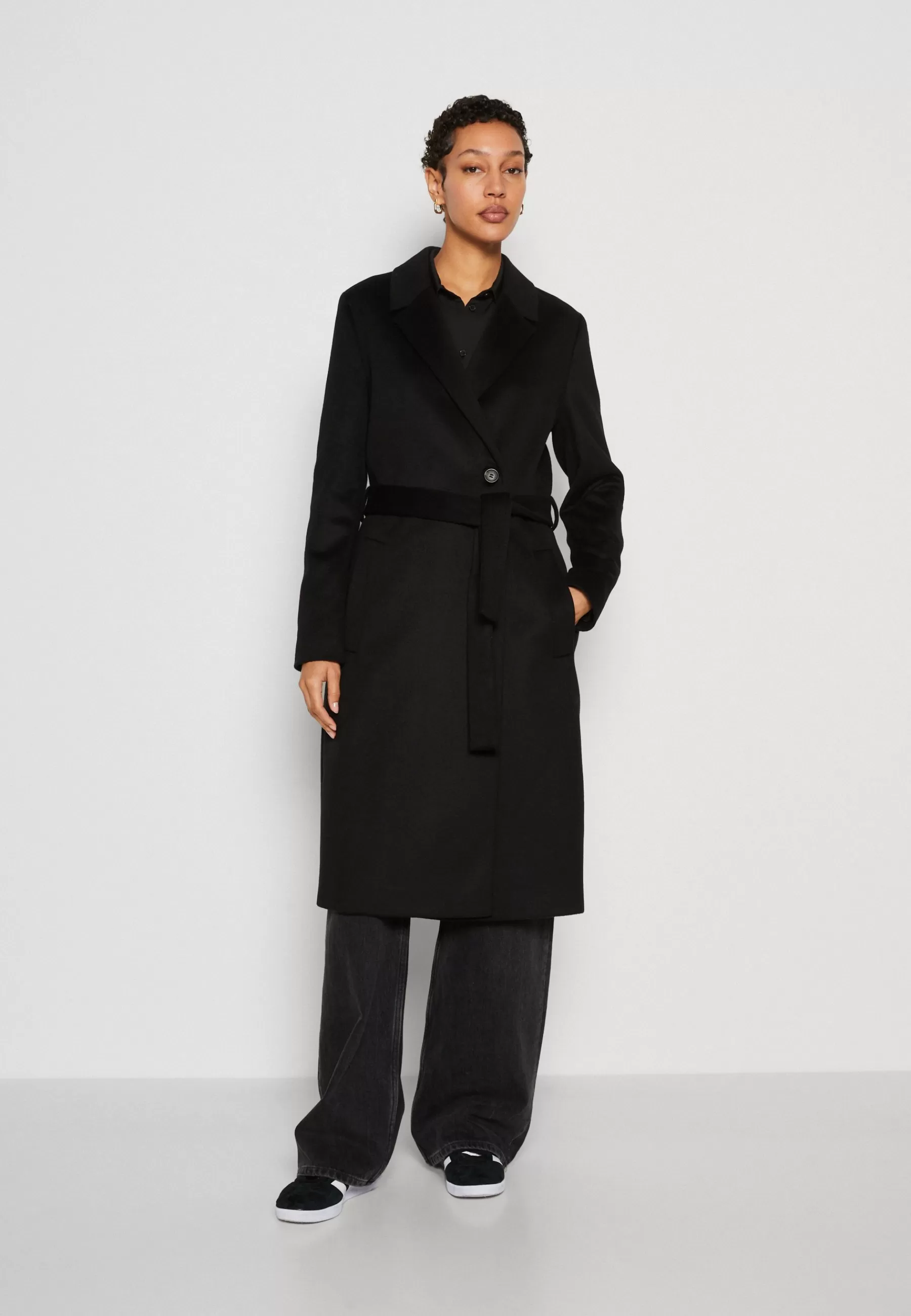 Hot Essential Wrap Coat - Cappotto Classico Donna Classici