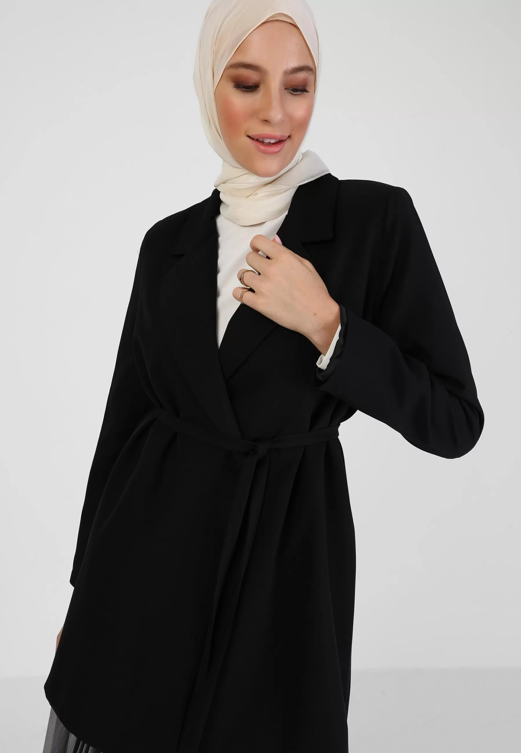 Clearance Fully Lined Refka - Cappotto Corto Donna Classici