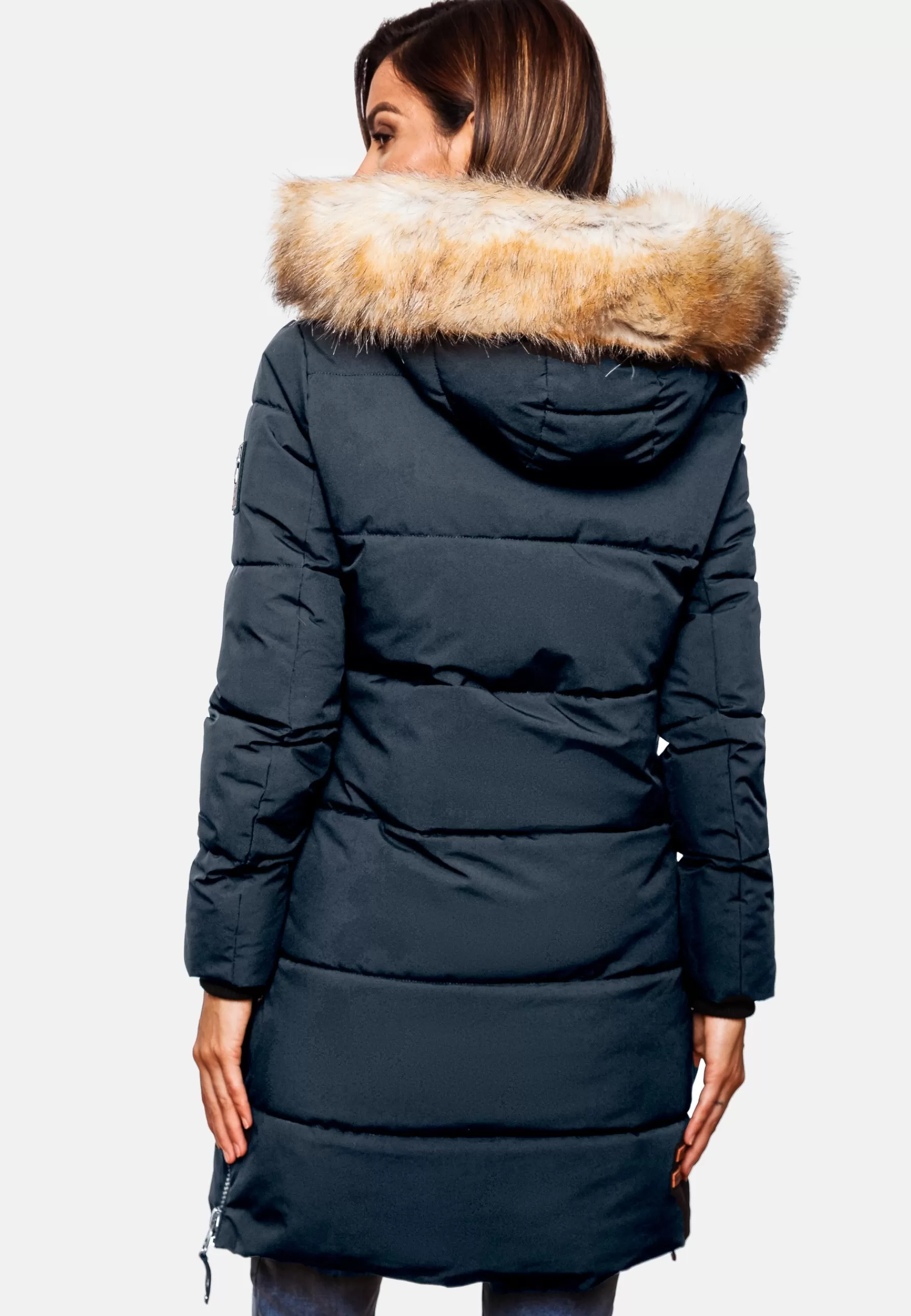 Fashion Halina - Cappotto Invernale Donna Parka