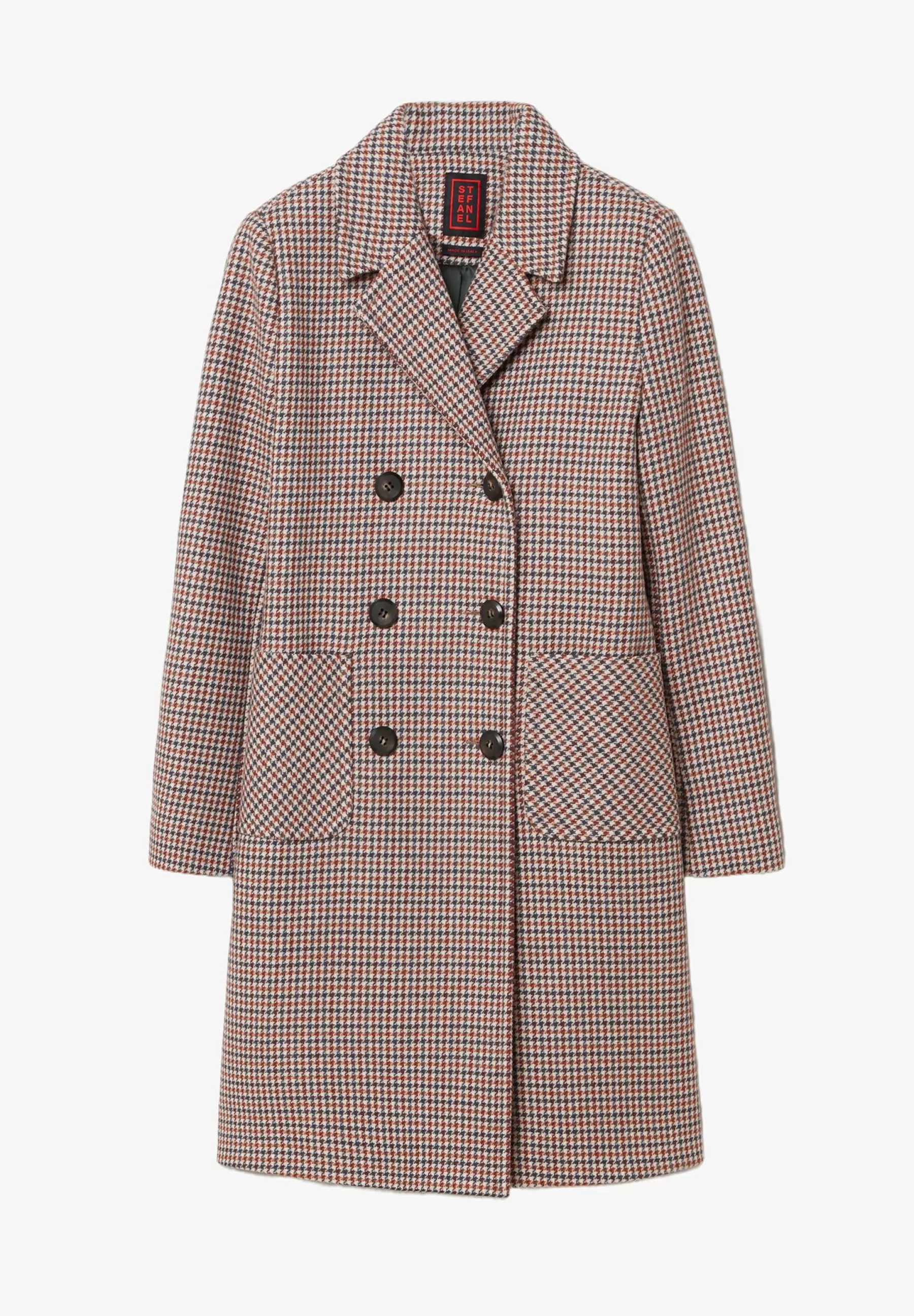 Shop Houndstooth - Cappotto Classico Donna Classici