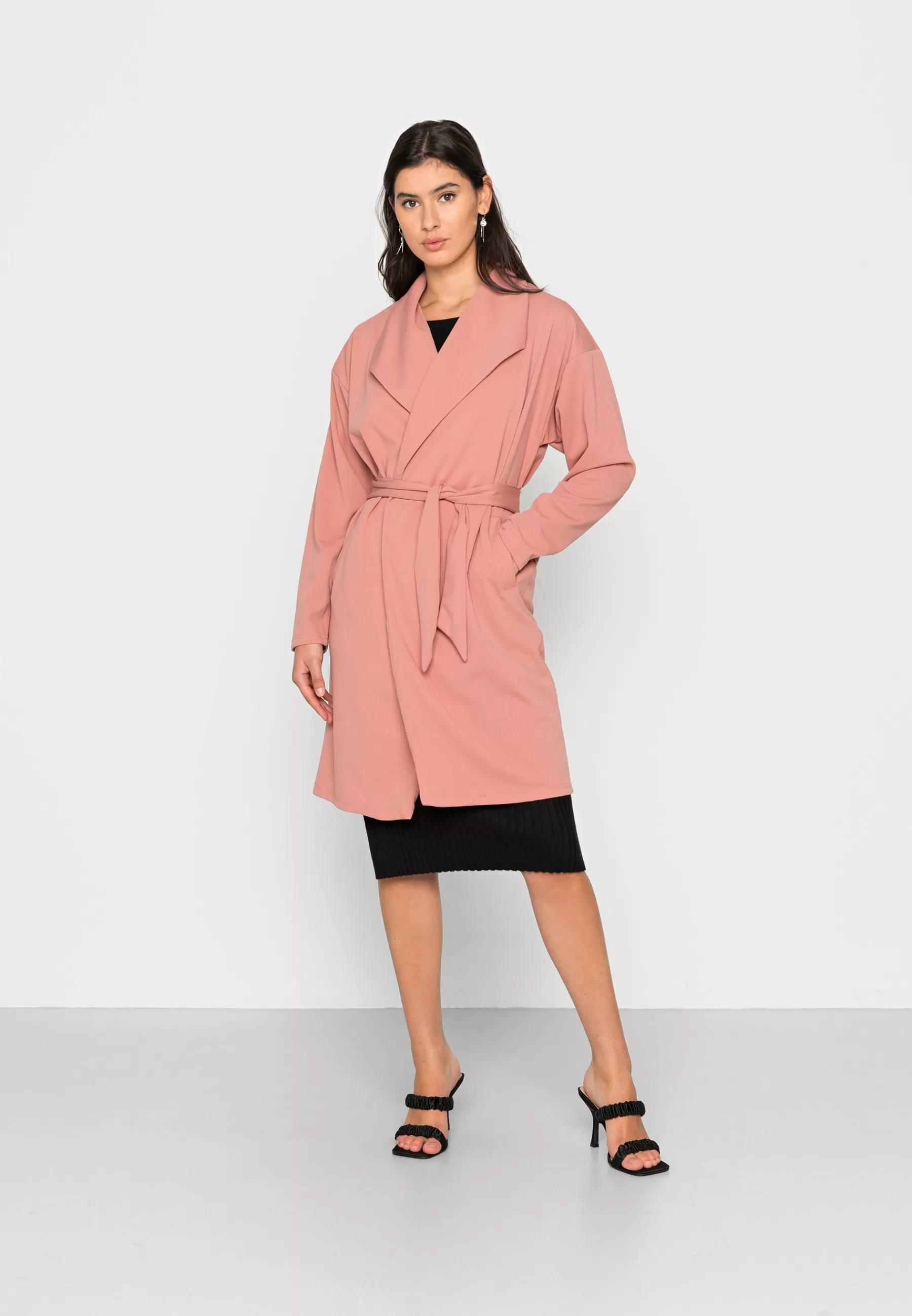 Best Sale mekko Wrap Long Jacket - Cappotto Classico Donna Classici