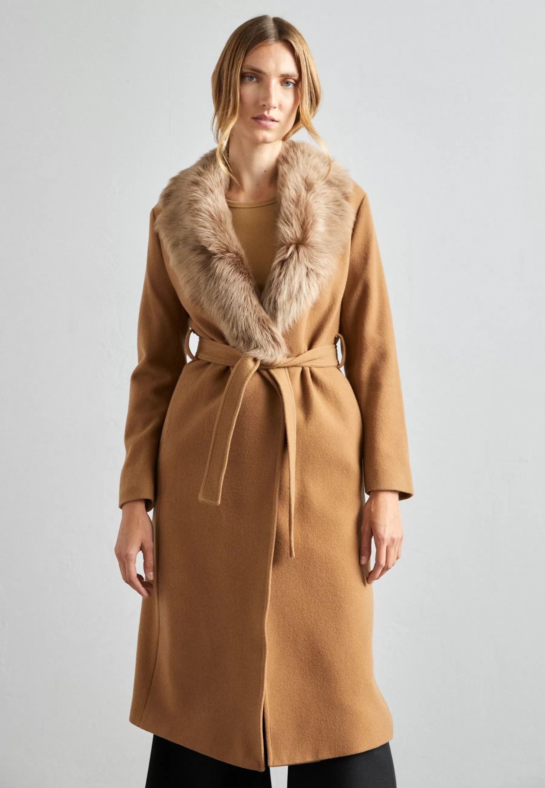 Online Jenni Coat With Collar - Cappotto Classico Donna Classici