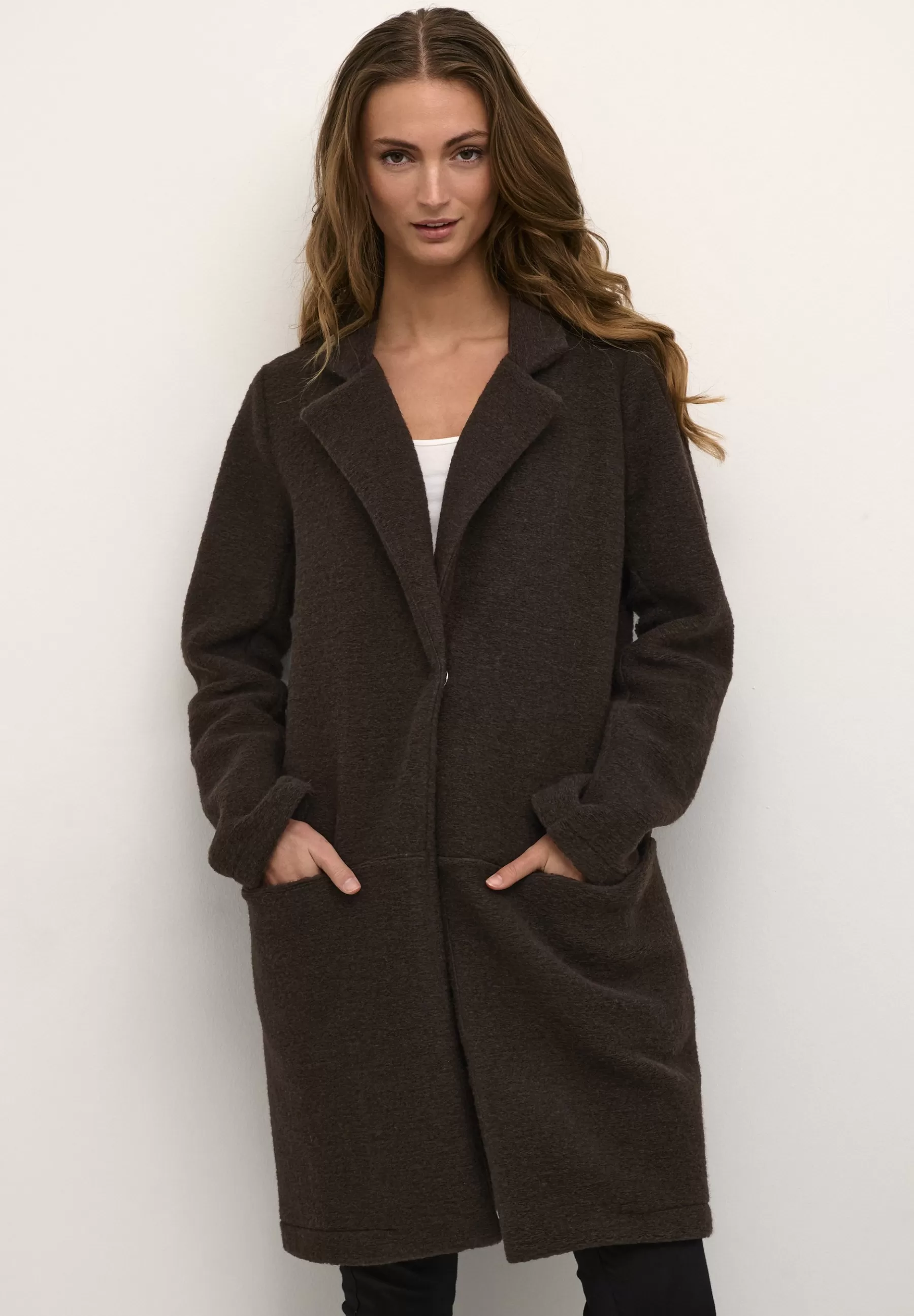 Hot Kamaria Coatigan - Cappotto Classico Donna Classici