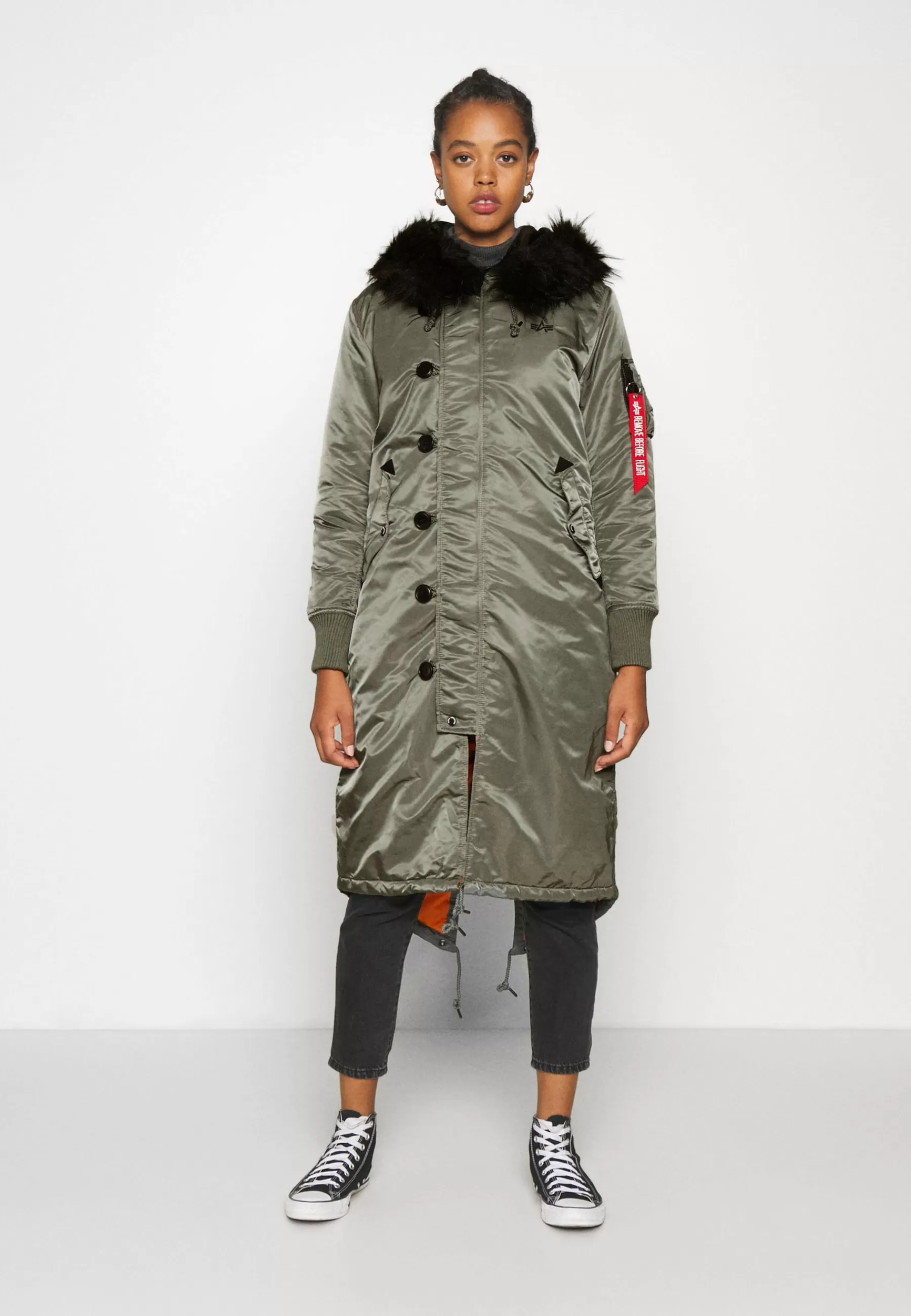 Best Long Fishtail - Parka Donna Parka