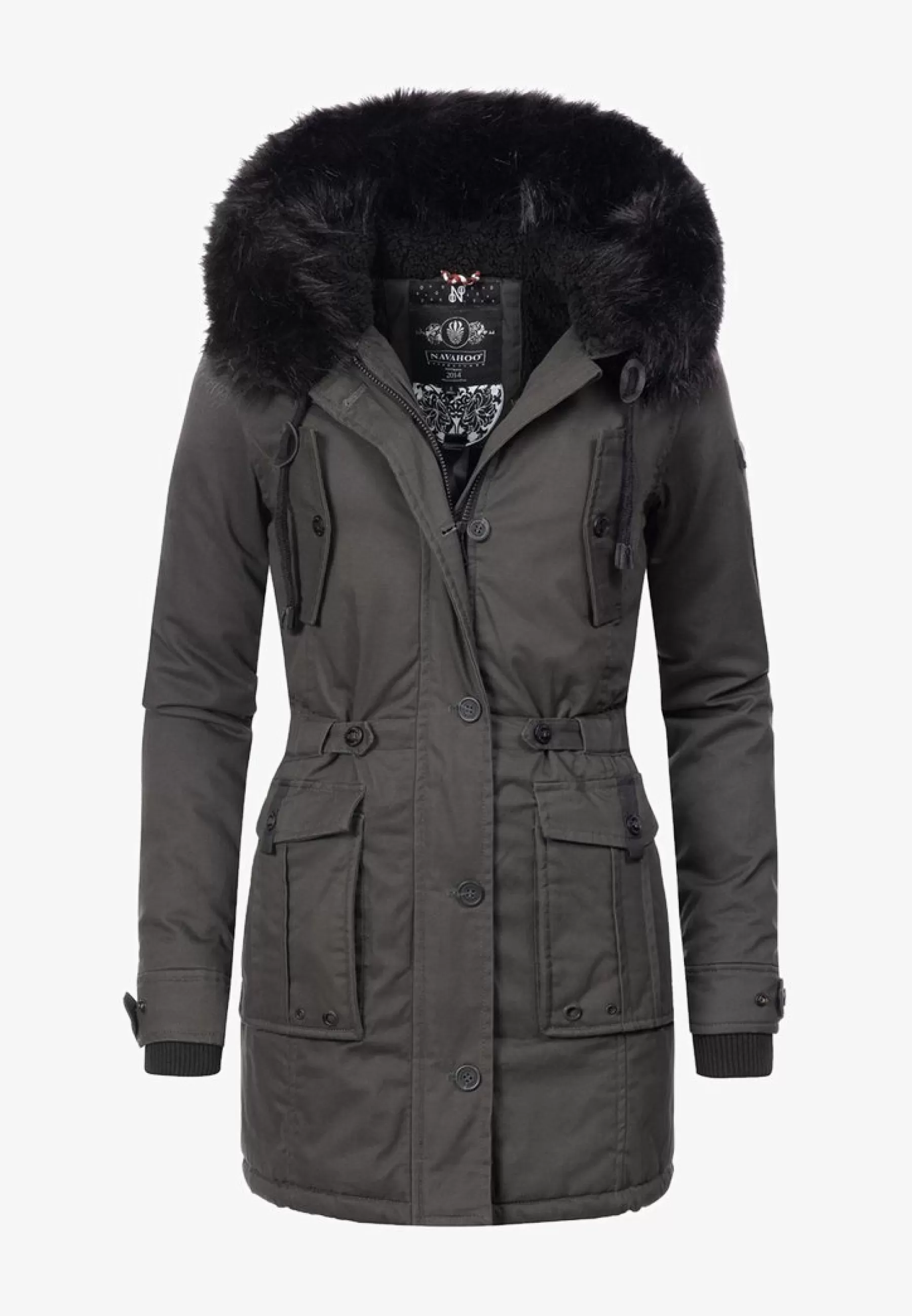 Fashion Luluna - Cappotto Invernale Donna Parka