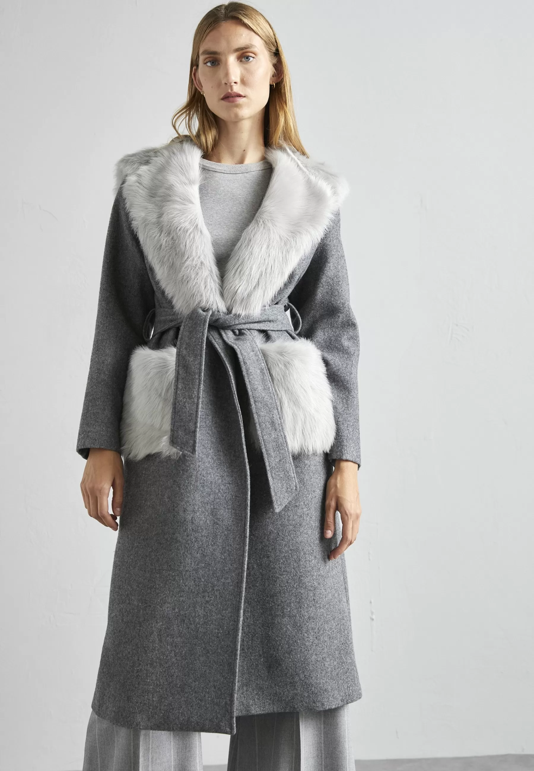 Flash Sale Mackenzie With Shearling Hood And Pockets - Cappotto Classico Donna Classici