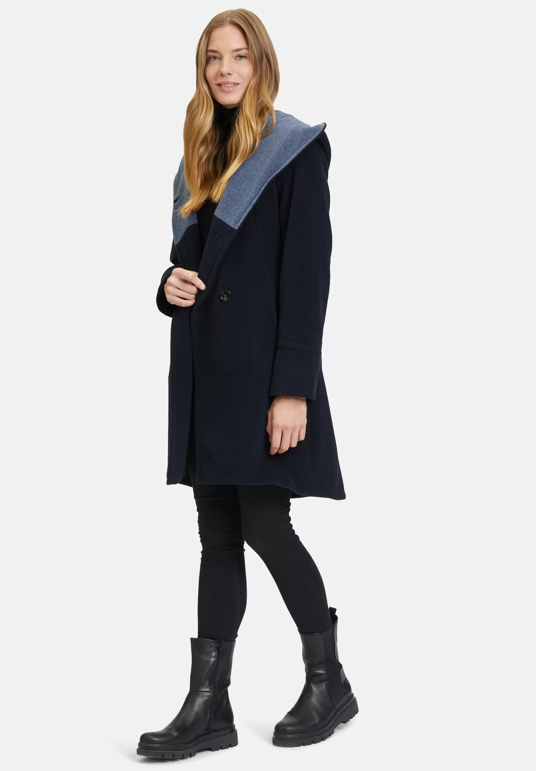 Fashion Mit Kapuze - Cappotto Classico Donna Classici