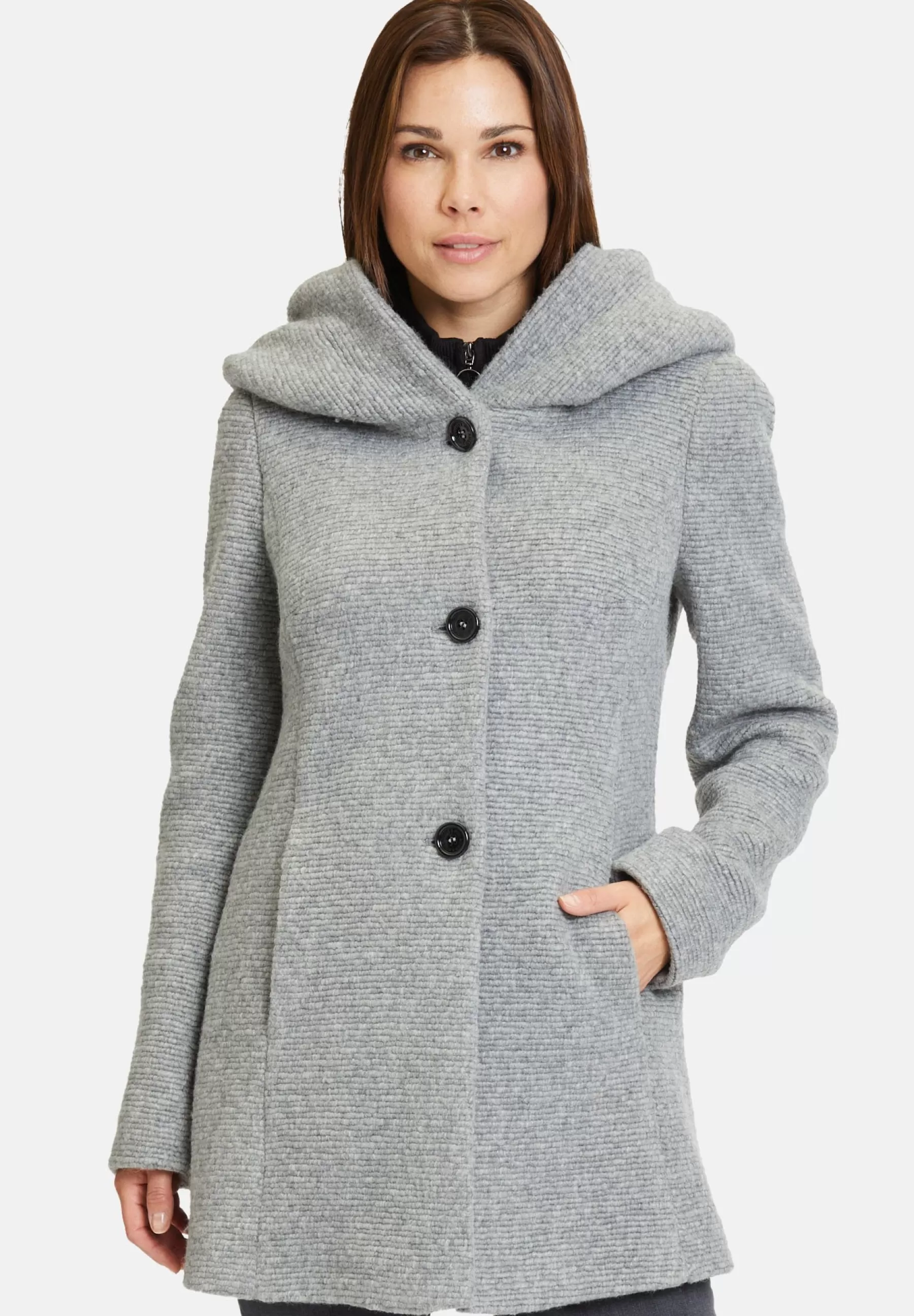 Store Mit Kapuze - Cappotto Corto Donna Classici