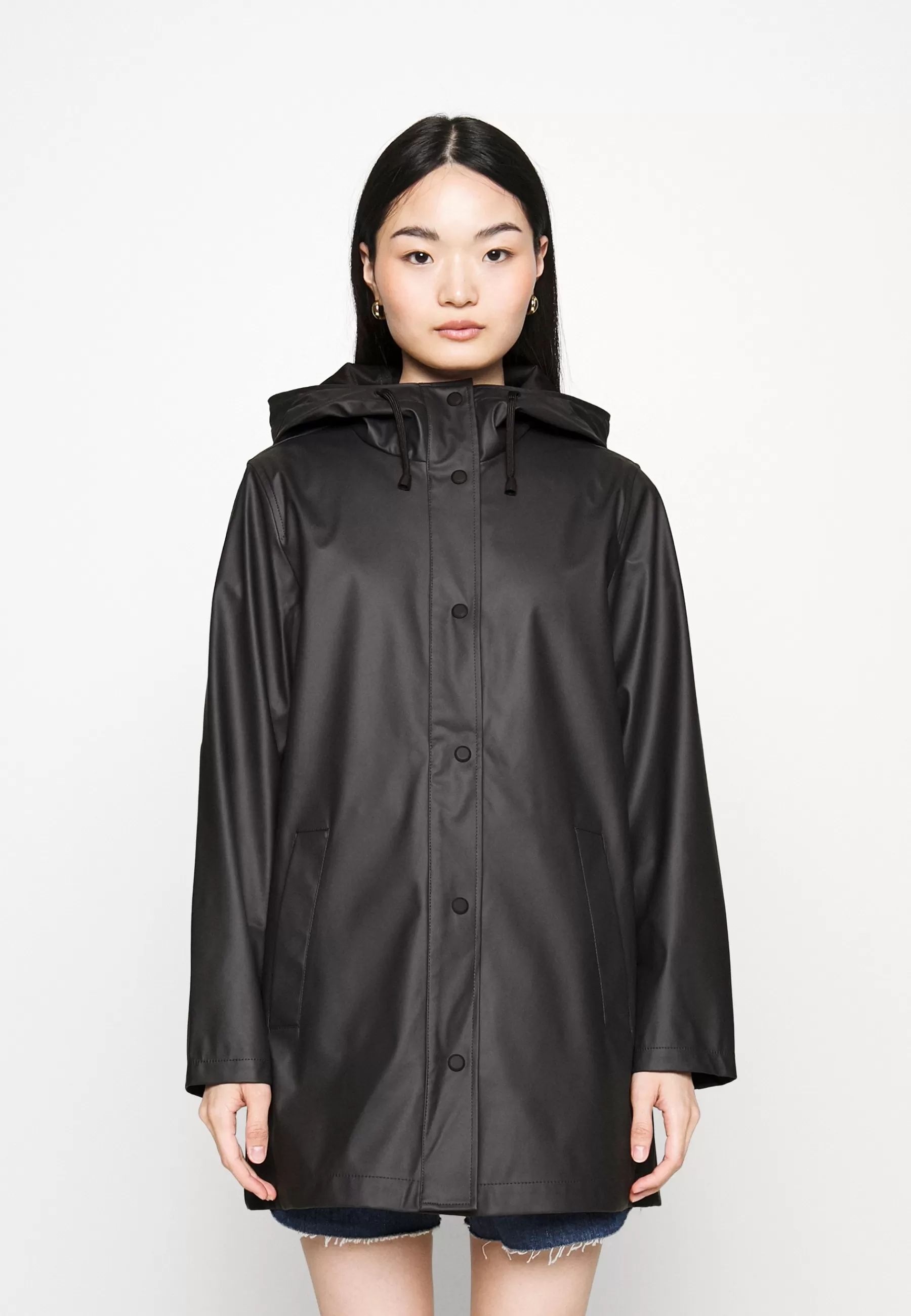 Fashion Onlellen Raincoat - Parka Donna Parka