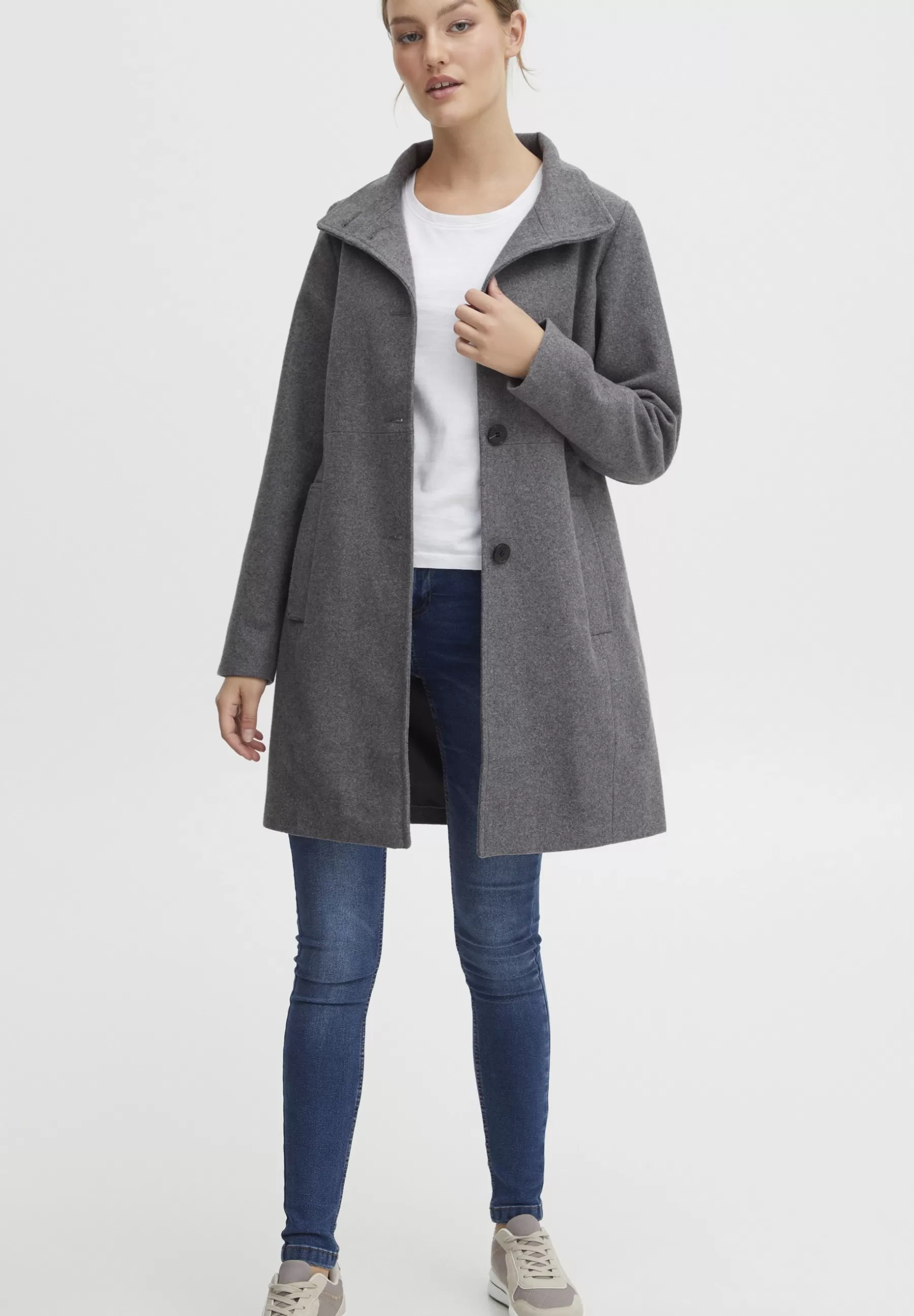 Online Oxvalerine - Cappotto Classico Donna Classici