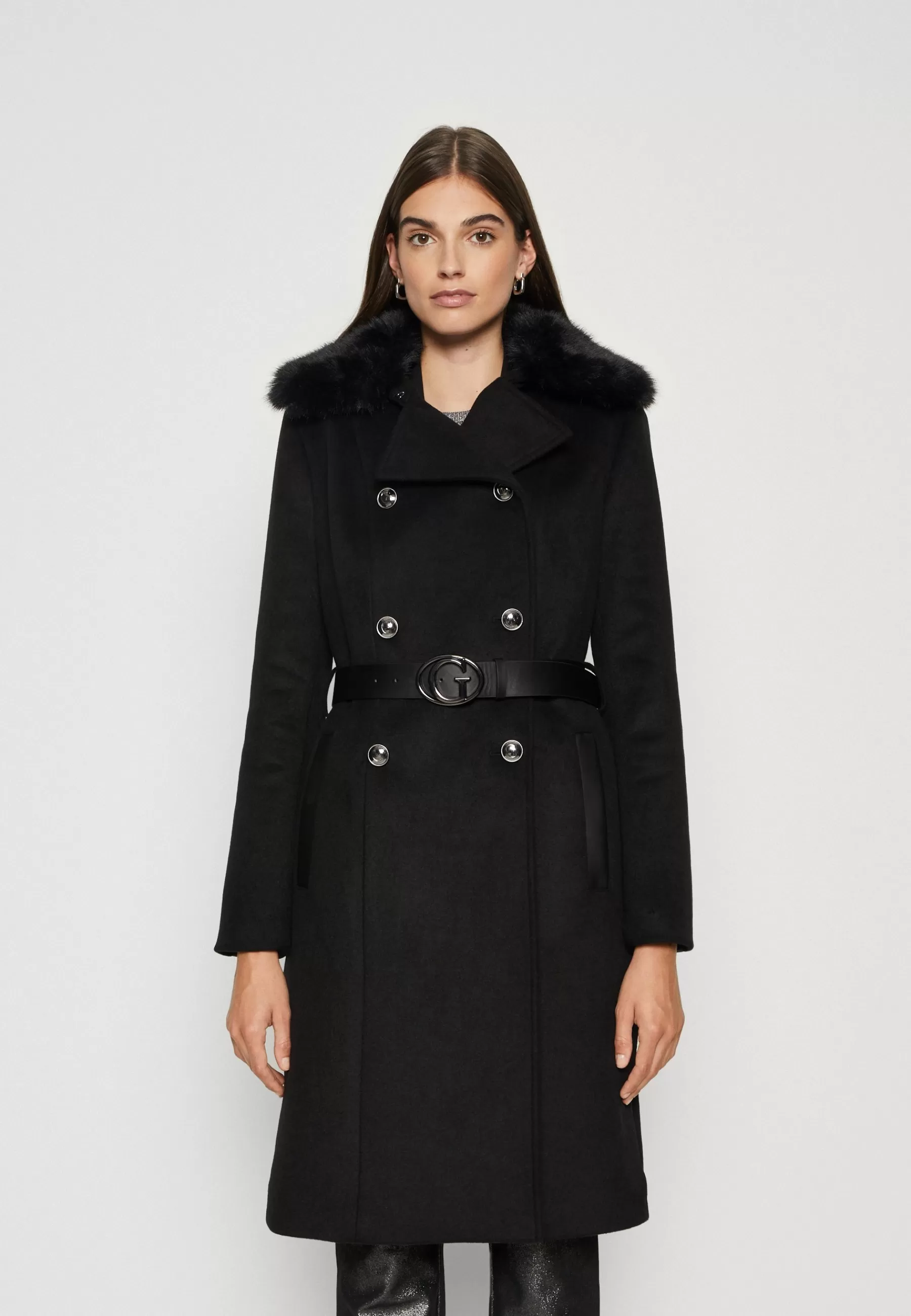 Shop Patrice Belted Coat - Cappotto Classico Donna Classici