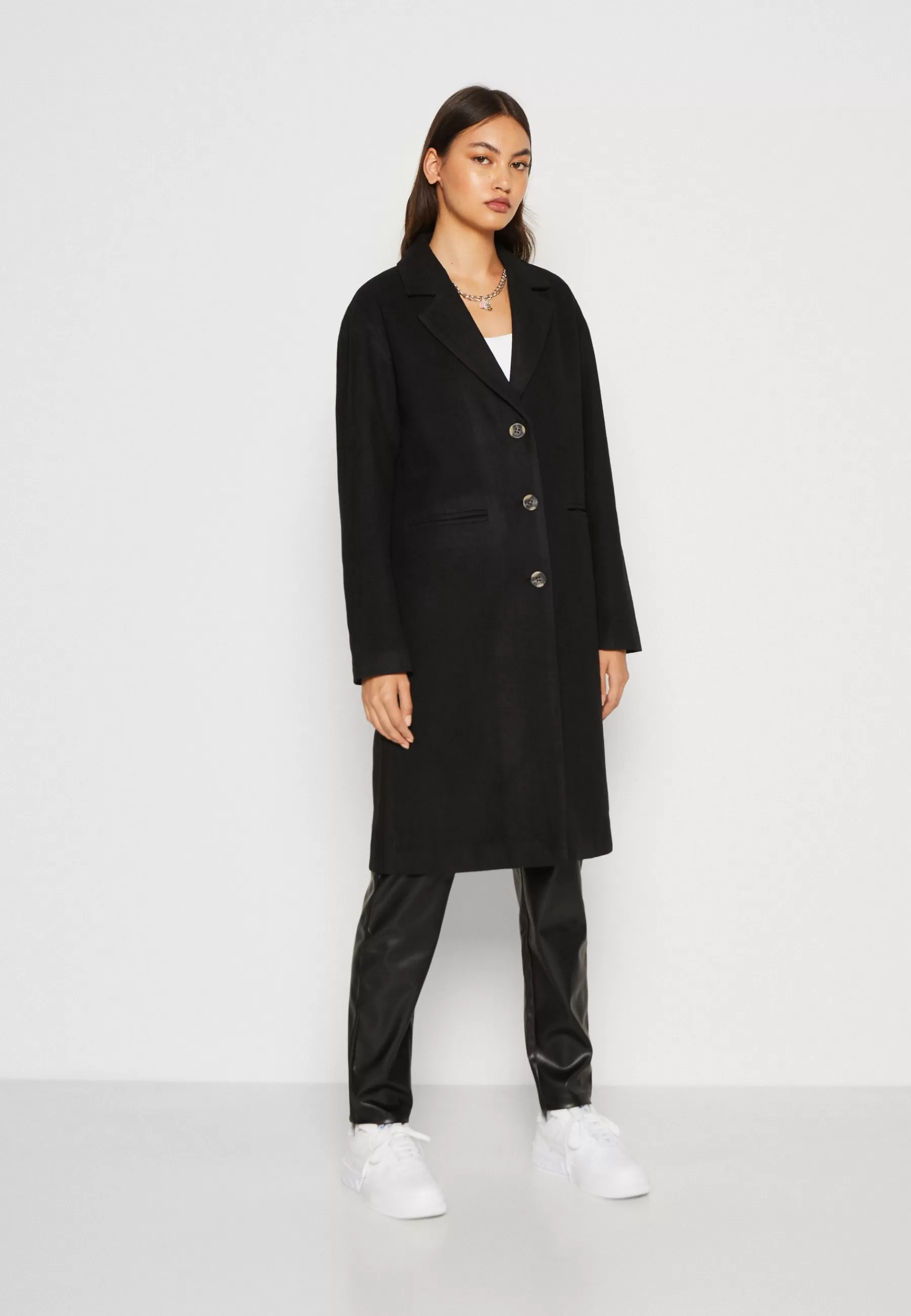 Best Pcalicia Coat - Cappotto Classico Donna Classici