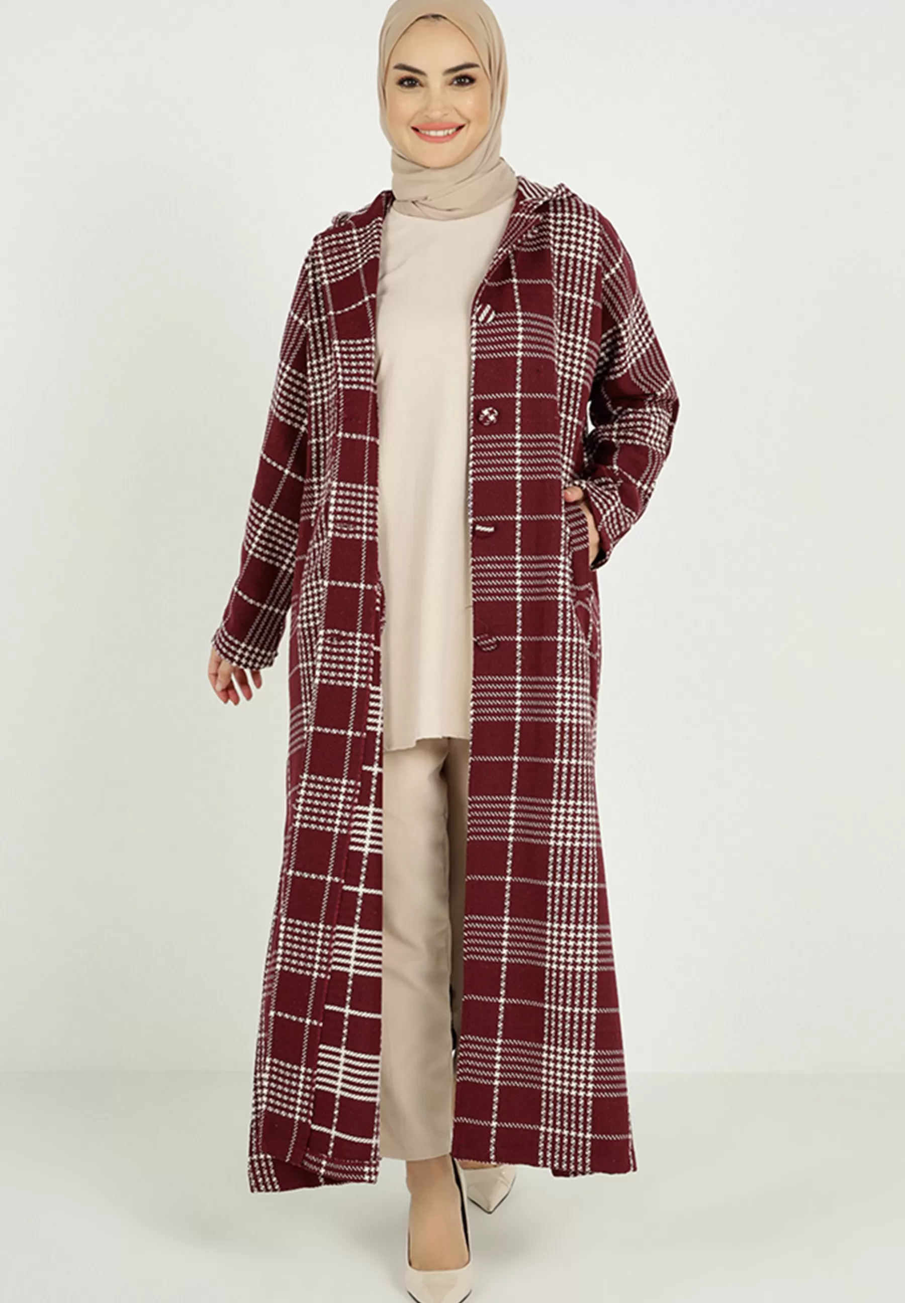 Flash Sale Plaid- Tavin - Cappotto Classico Donna Classici