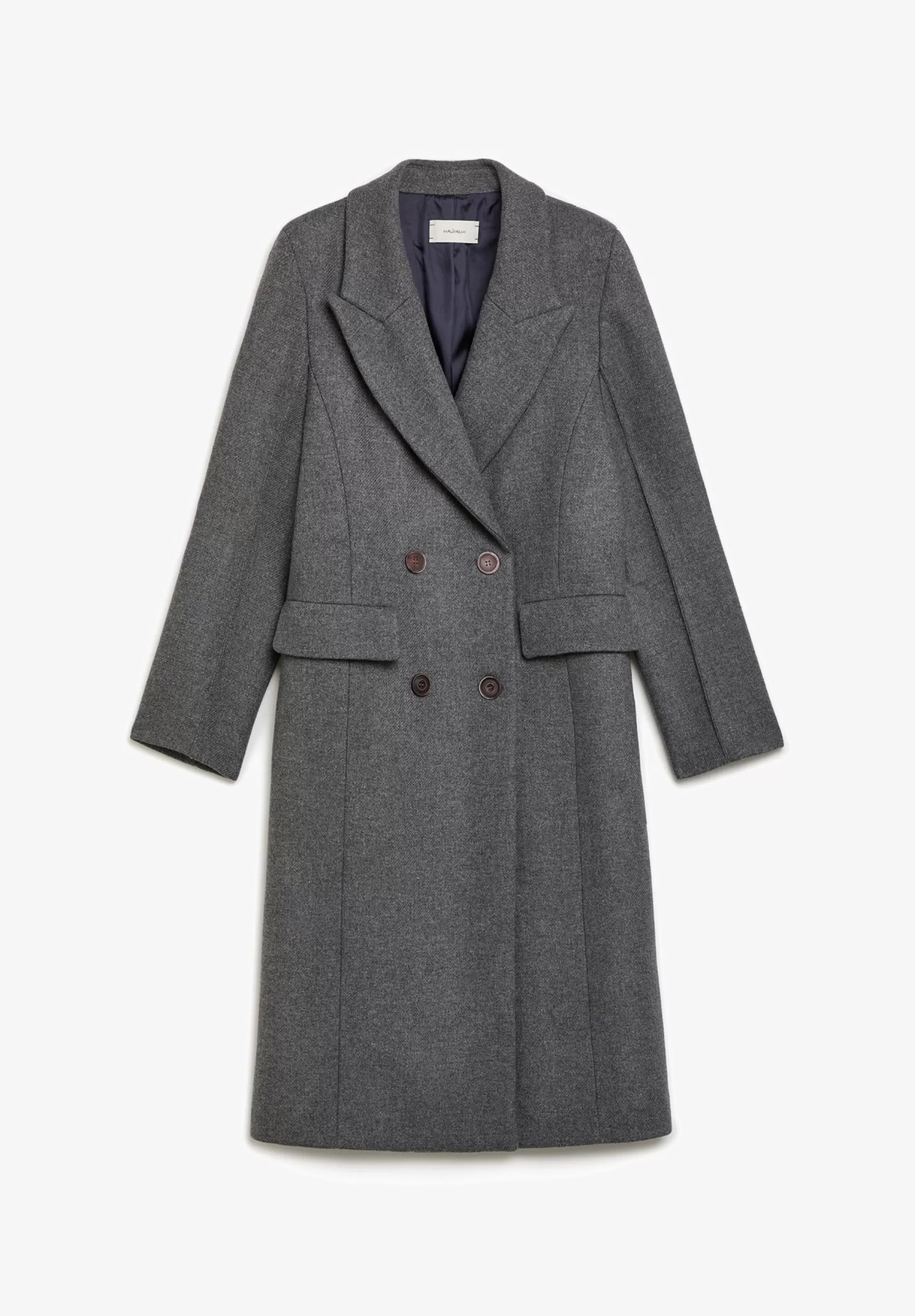 Clearance Recycled Wool Coat - Cappotto Classico Donna Classici