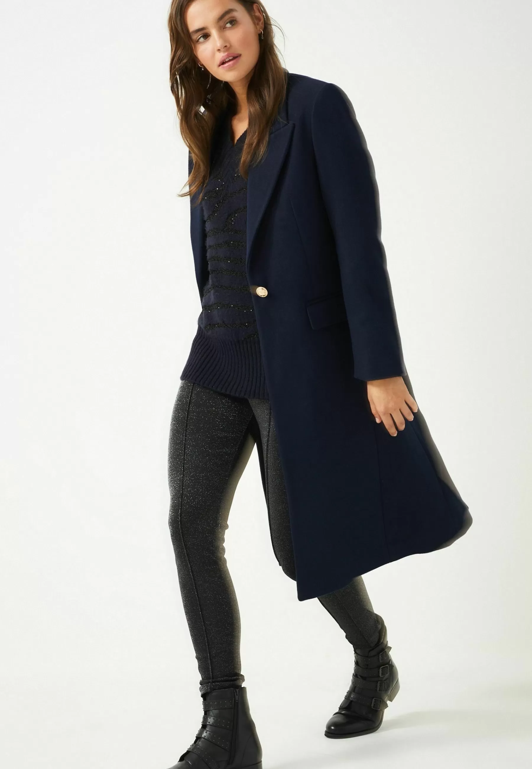 Clearance Revere Collar - Cappotto Classico Donna Classici