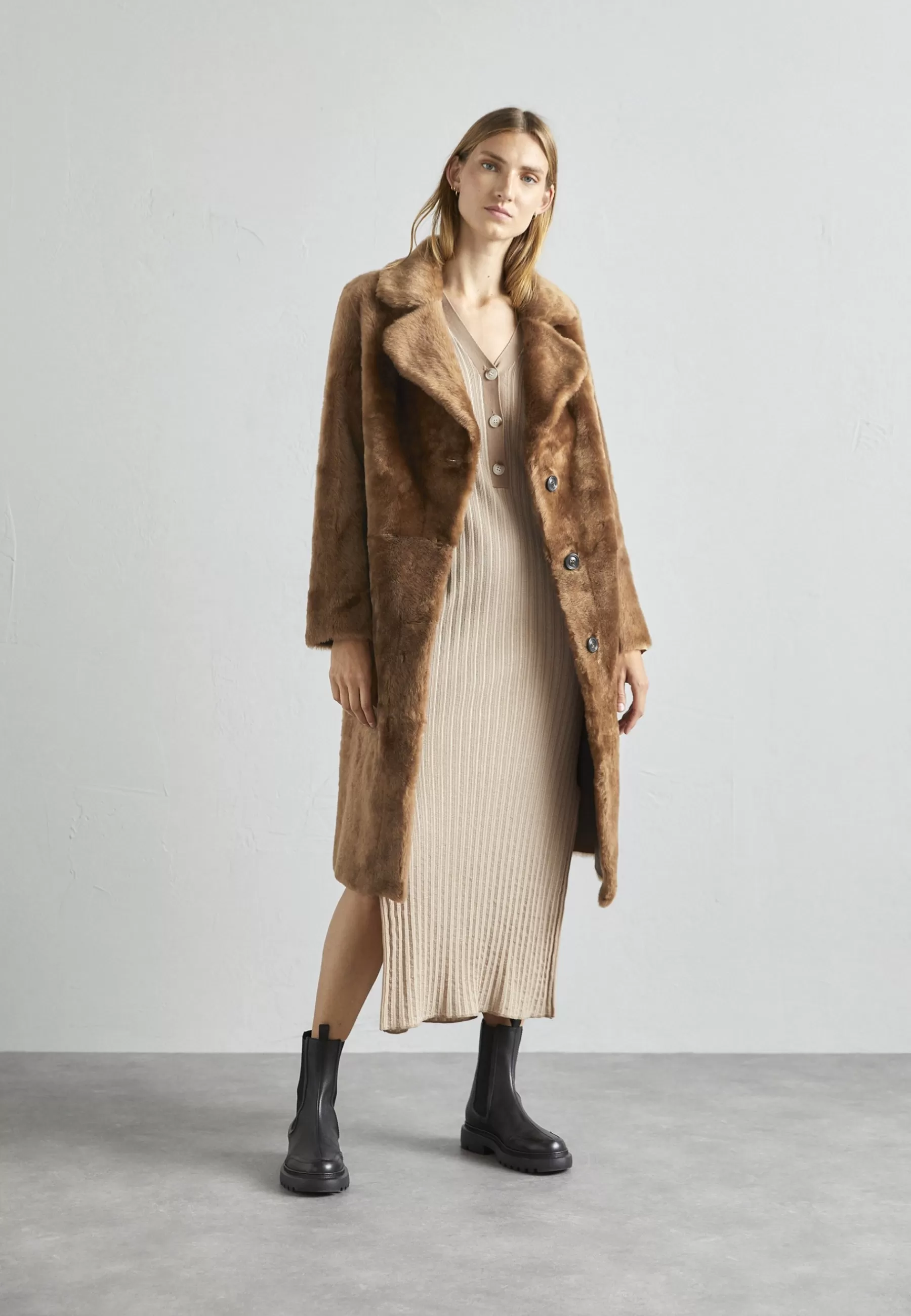 Best Rue Reversalble Coat - Cappotto Classico Donna Classici