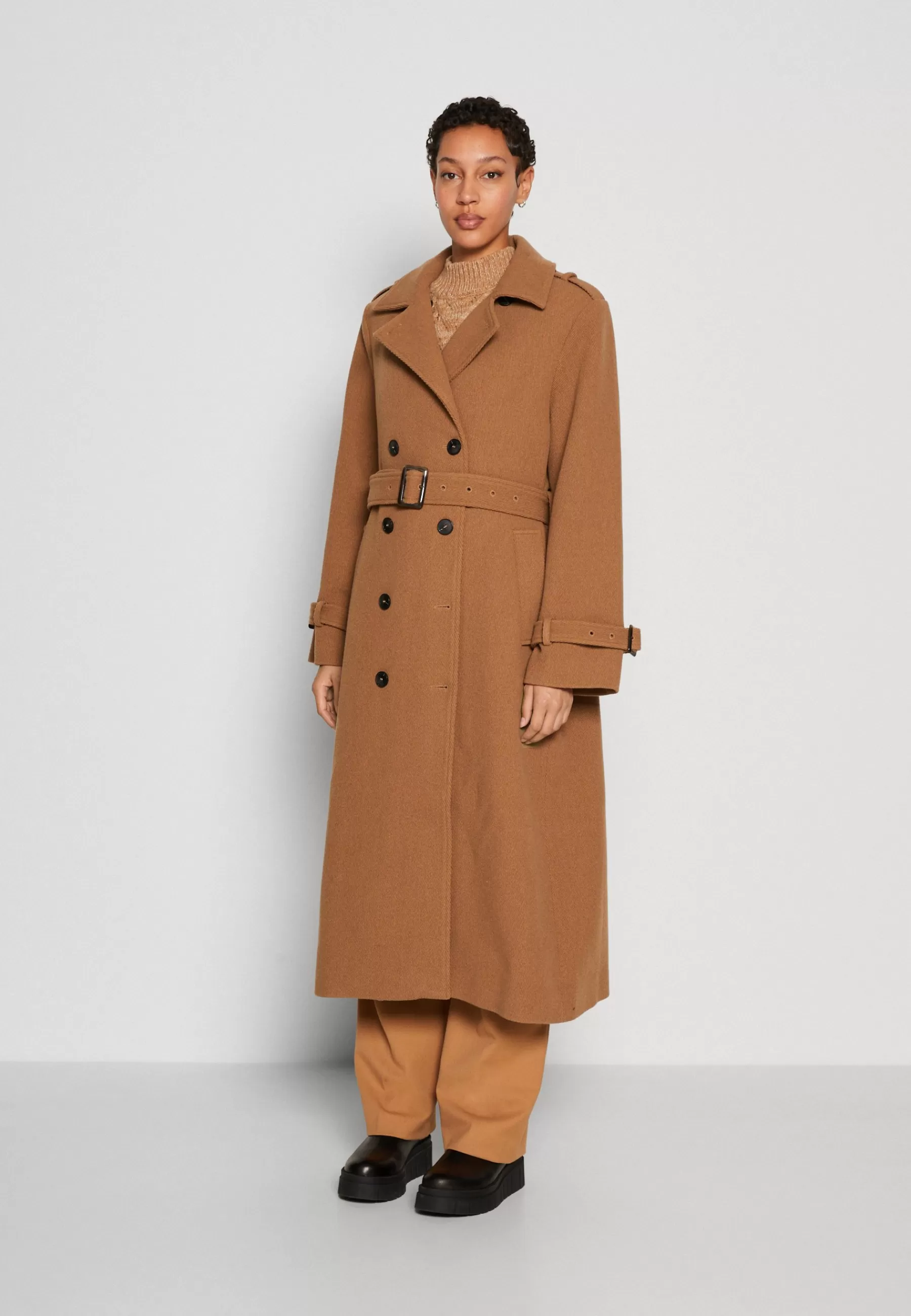 Clearance Slfhenrika Trench Coat - Cappotto Classico Donna Classici