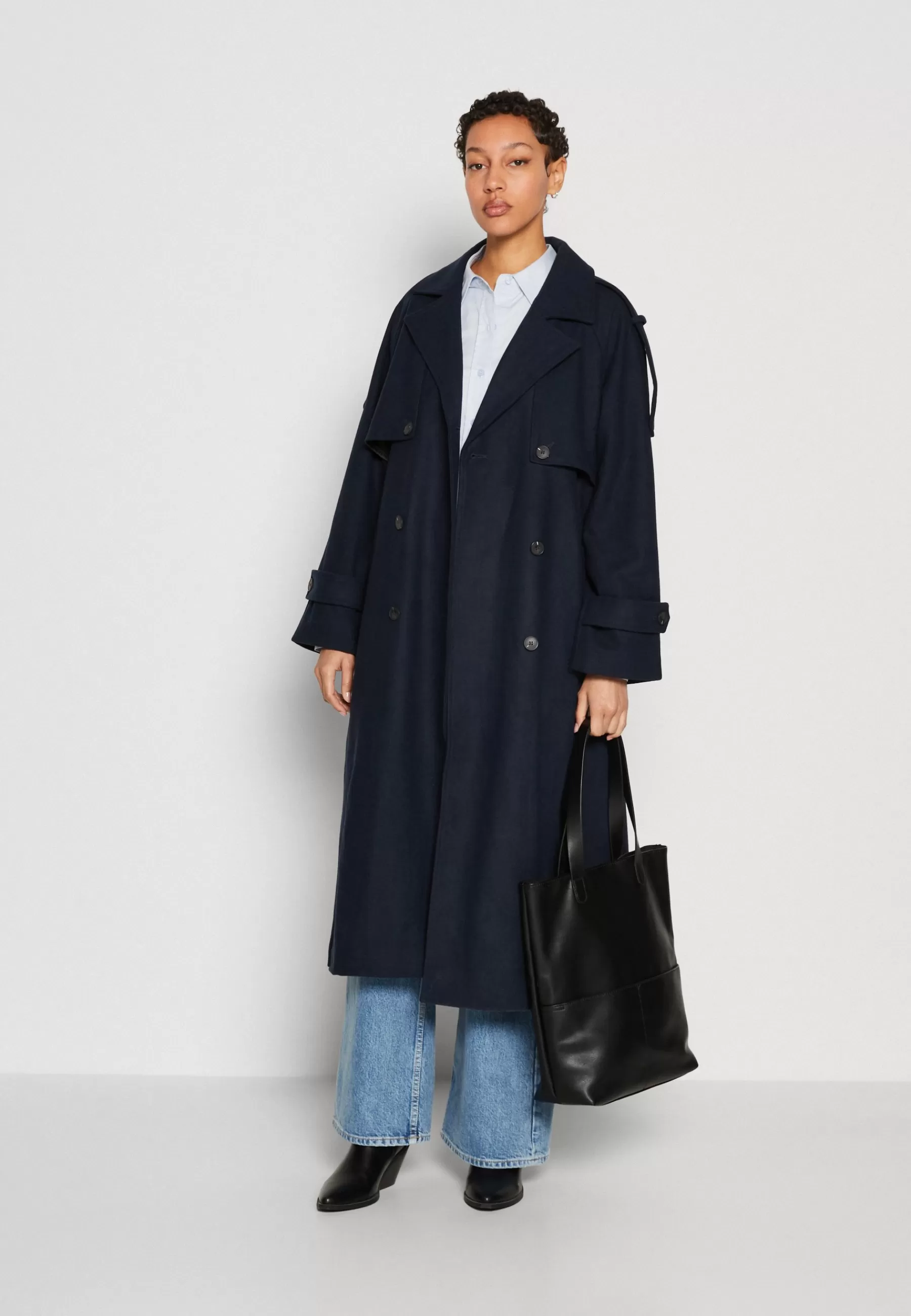 Online Slfnala Trenchcoat - Cappotto Classico Donna Classici