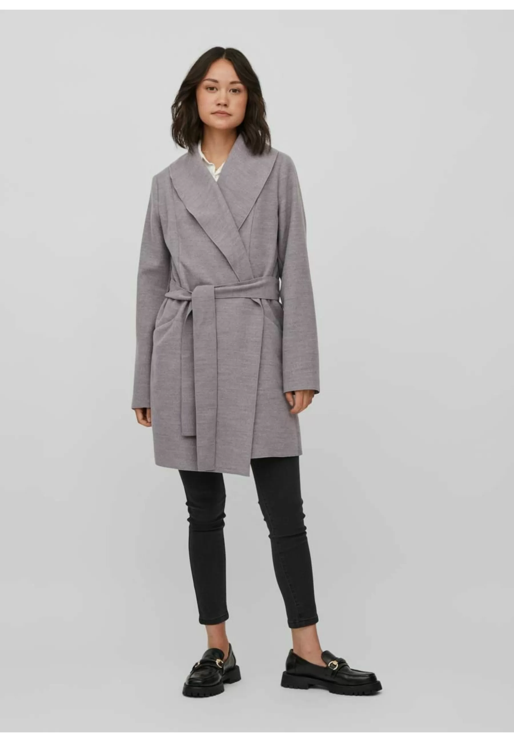 Online Viapple New Coat Etite - Cappotto Classico Donna Classici