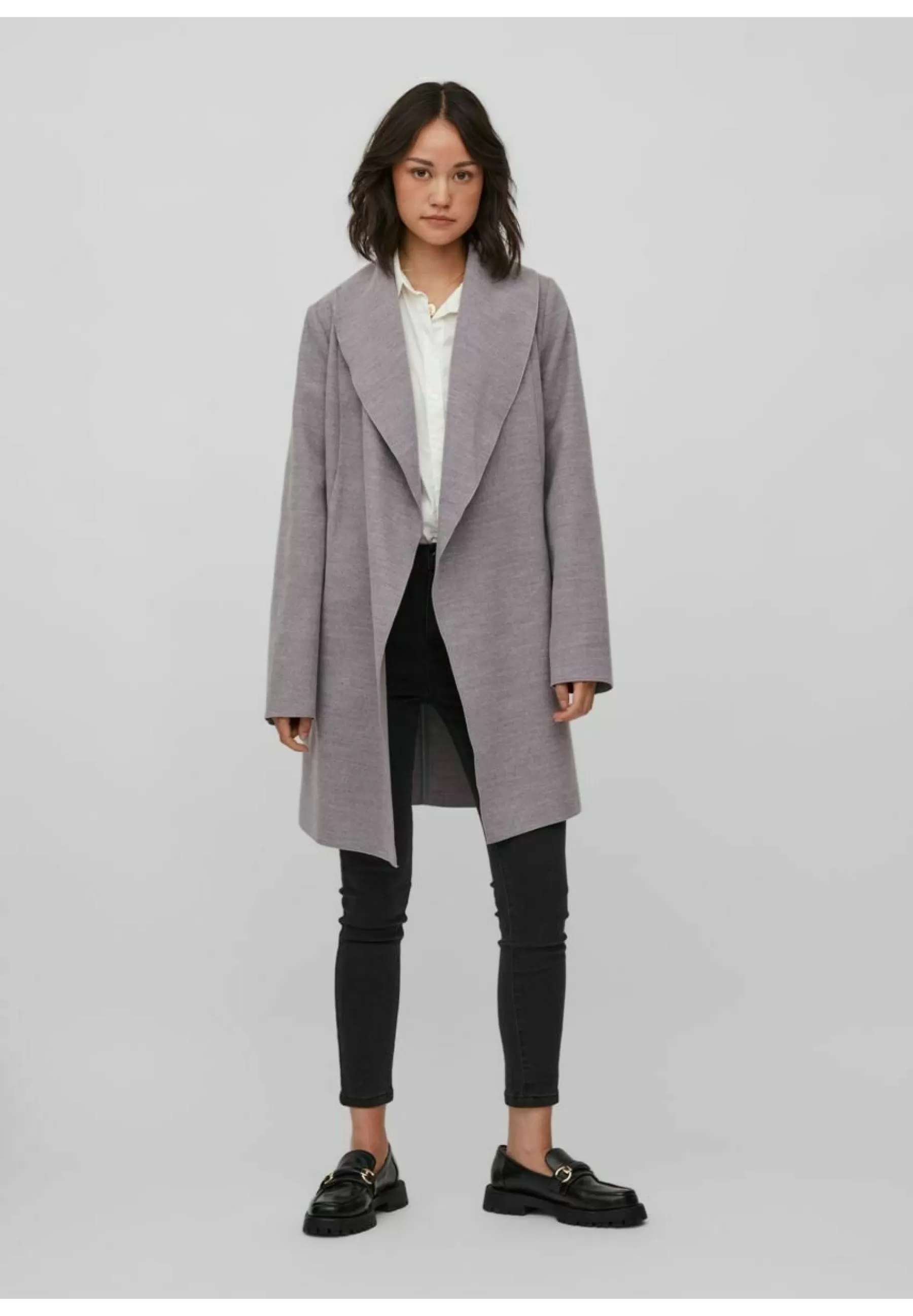 Online Viapple New Coat Etite - Cappotto Classico Donna Classici