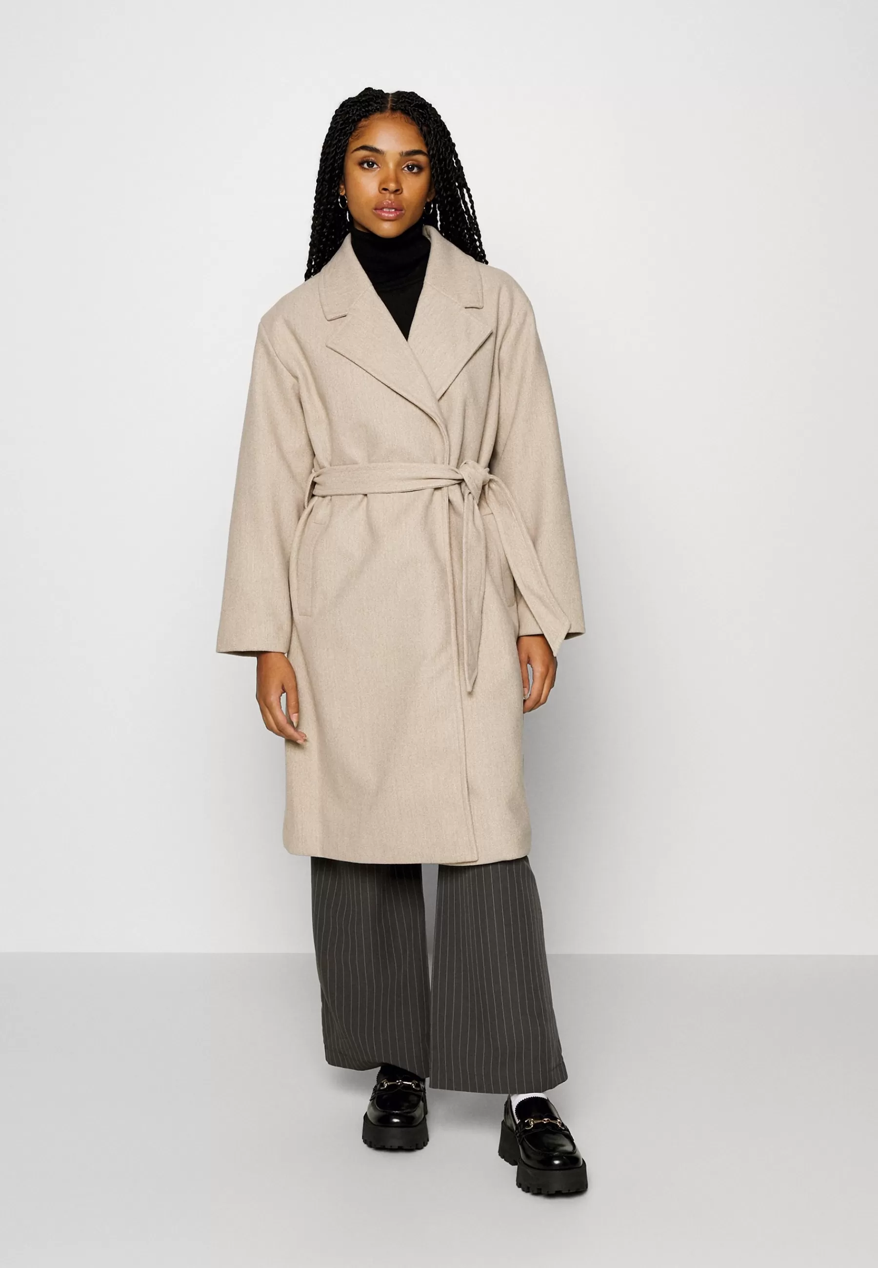 Online Viola Long Coat - Cappotto Classico Donna Classici