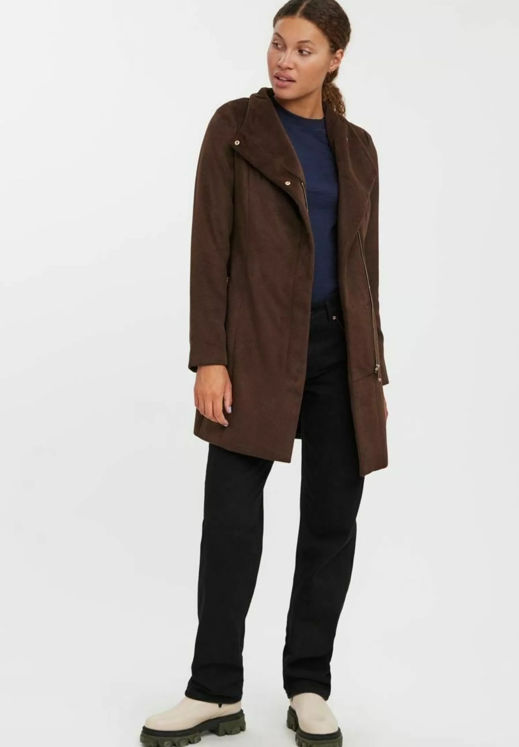 Clearance Vmtwodope Belt Jacket - Cappotto Corto Donna Classici