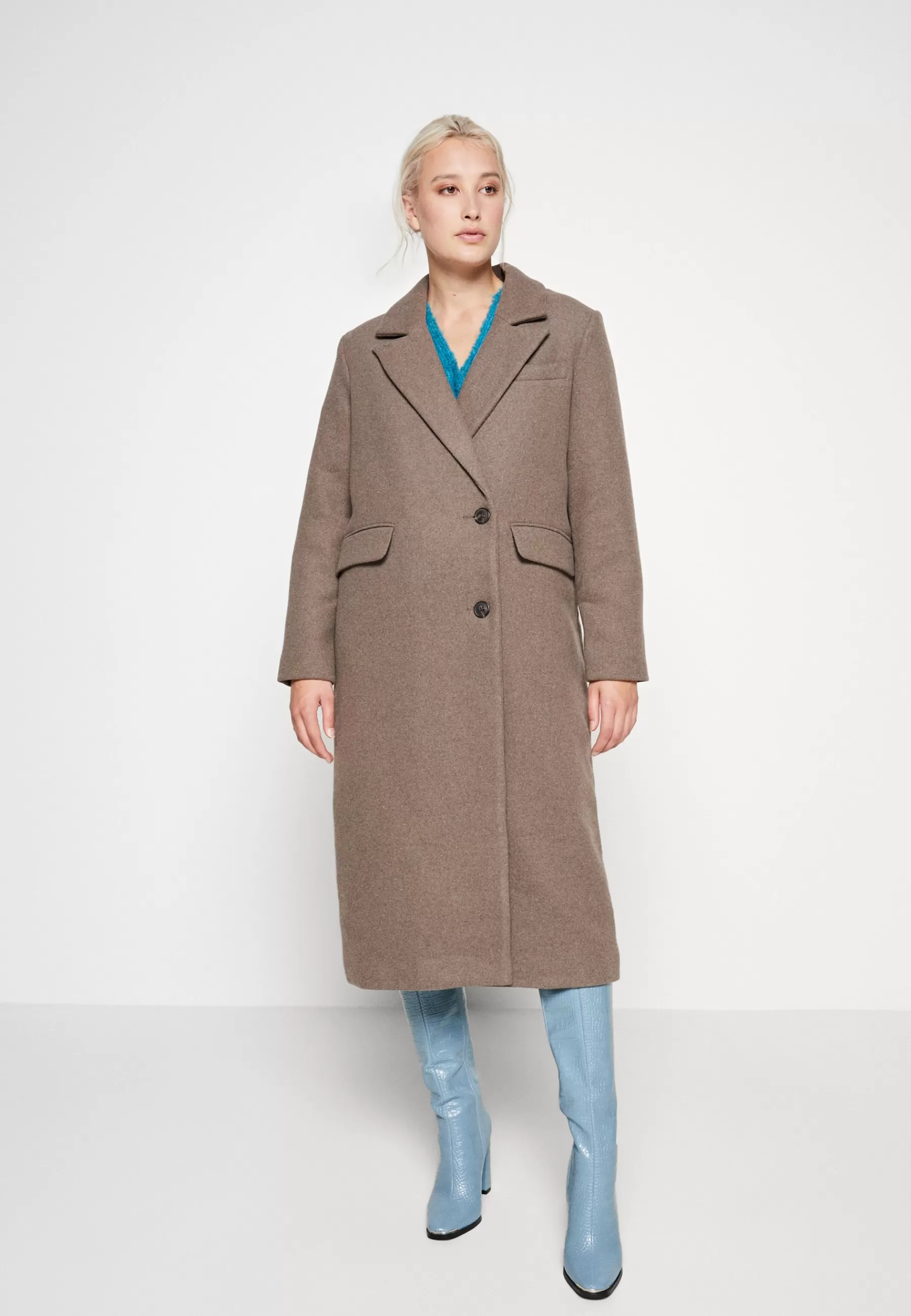 Store Vmvenetavega Long Wool Coat - Cappotto Classico Donna Classici