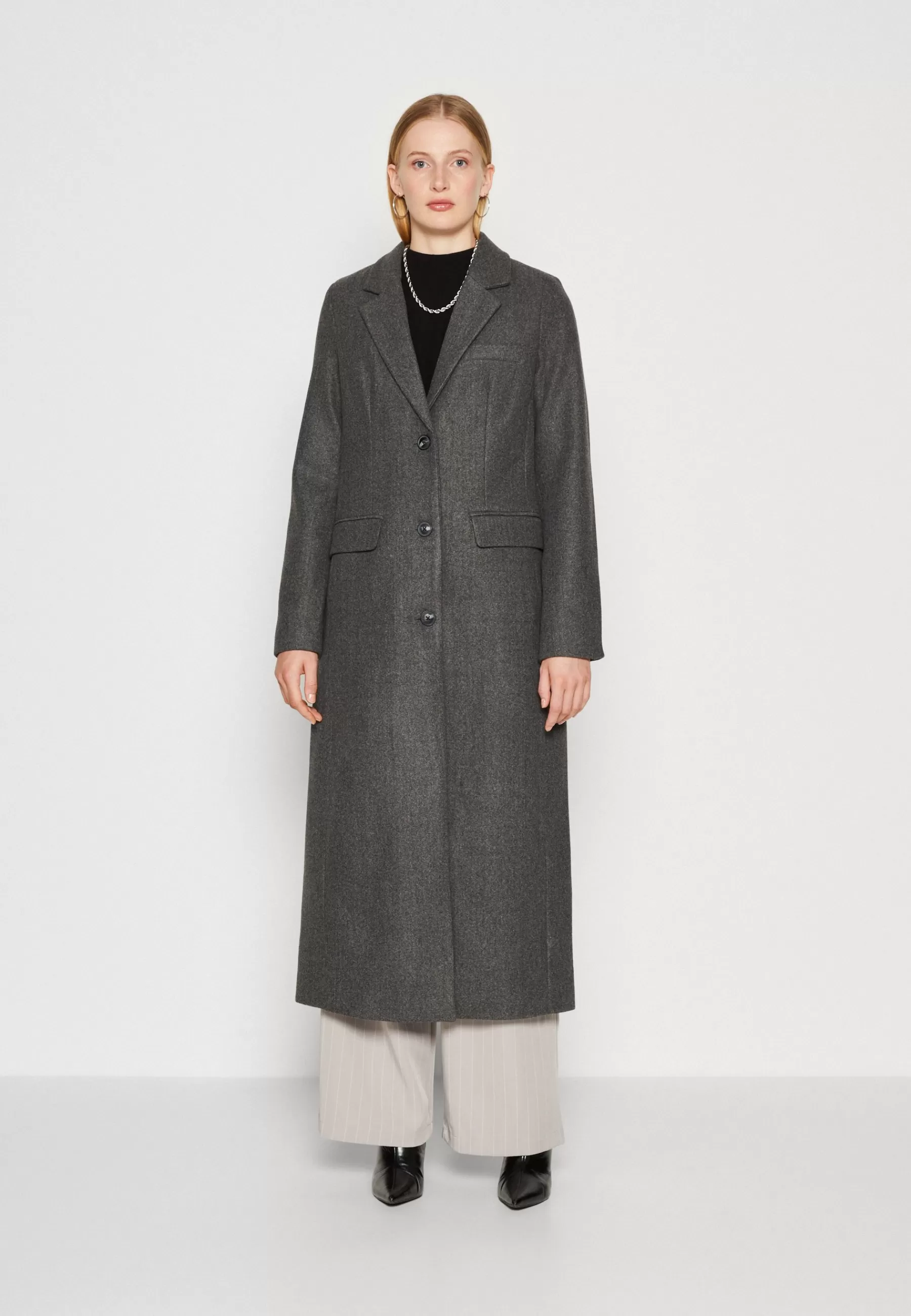 Outlet Vmvincemilan Long Coat - Cappotto Classico Donna Classici