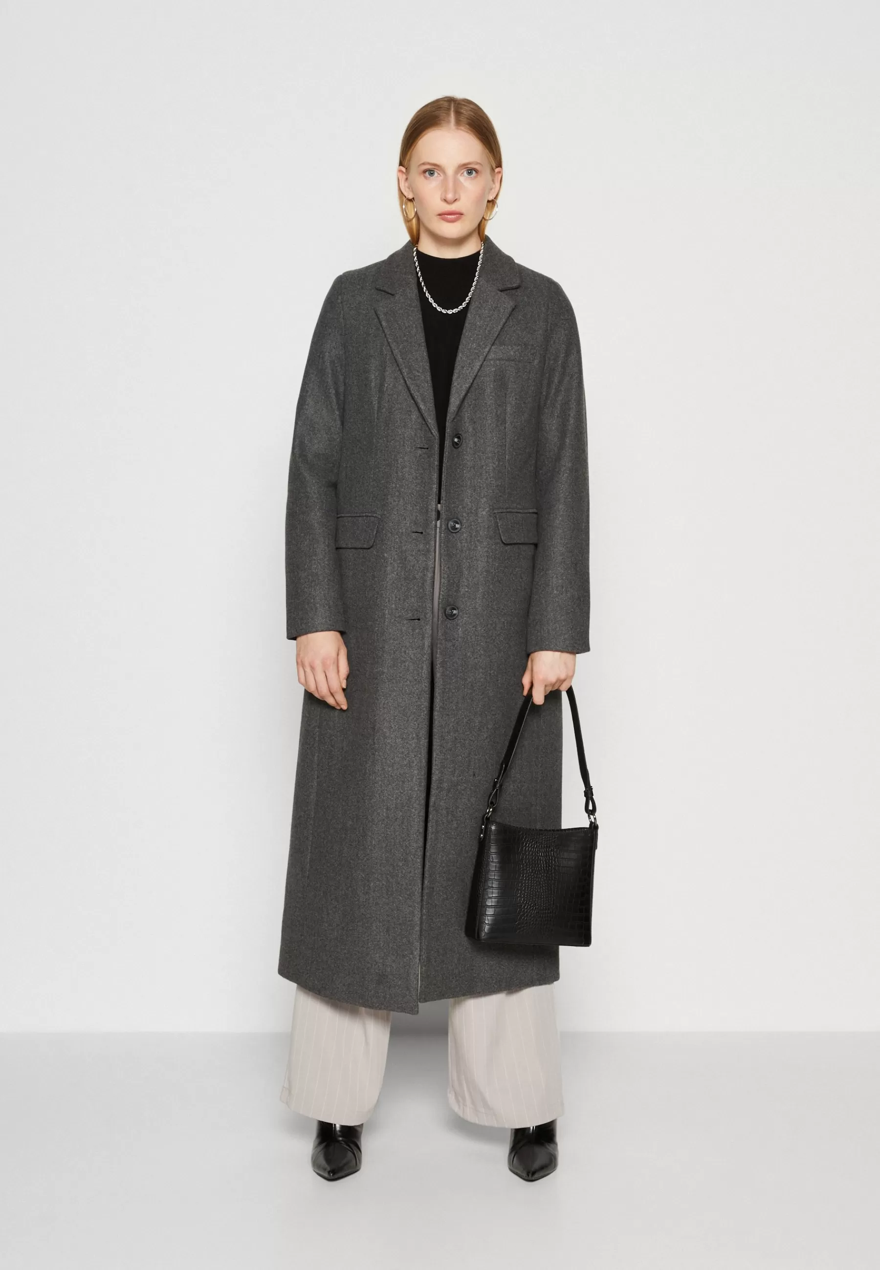 Outlet Vmvincemilan Long Coat - Cappotto Classico Donna Classici