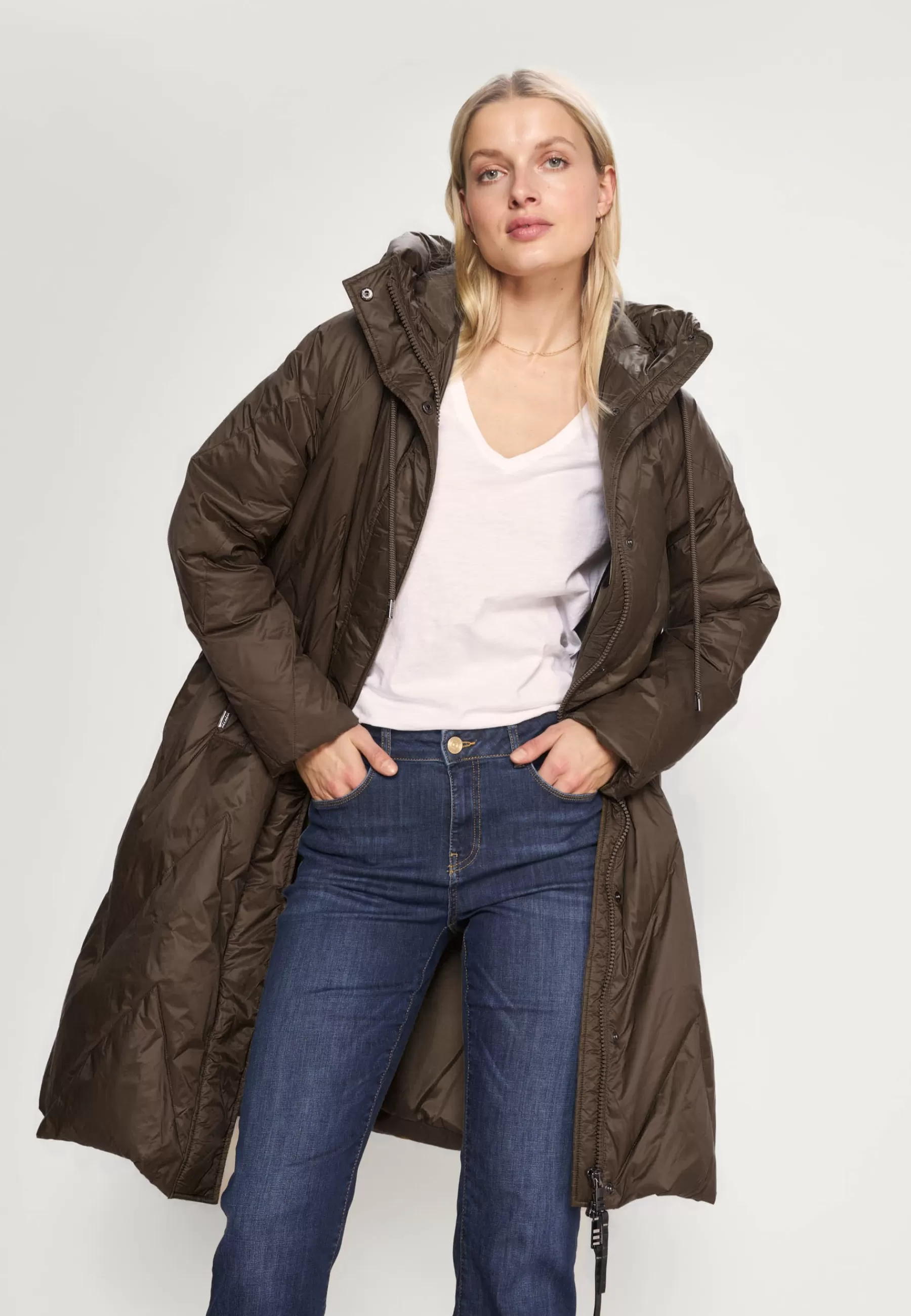 Shop Zola Down Jacket - Piumino Donna Piumini Lunghi