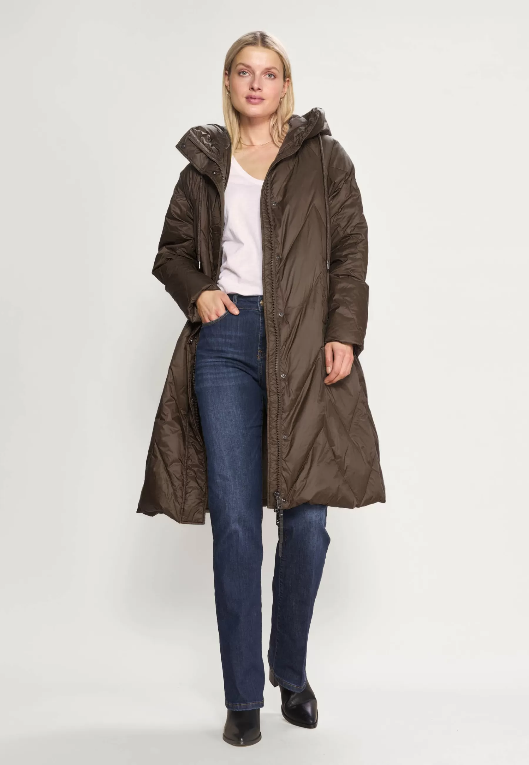 Shop Zola Down Jacket - Piumino Donna Piumini Lunghi